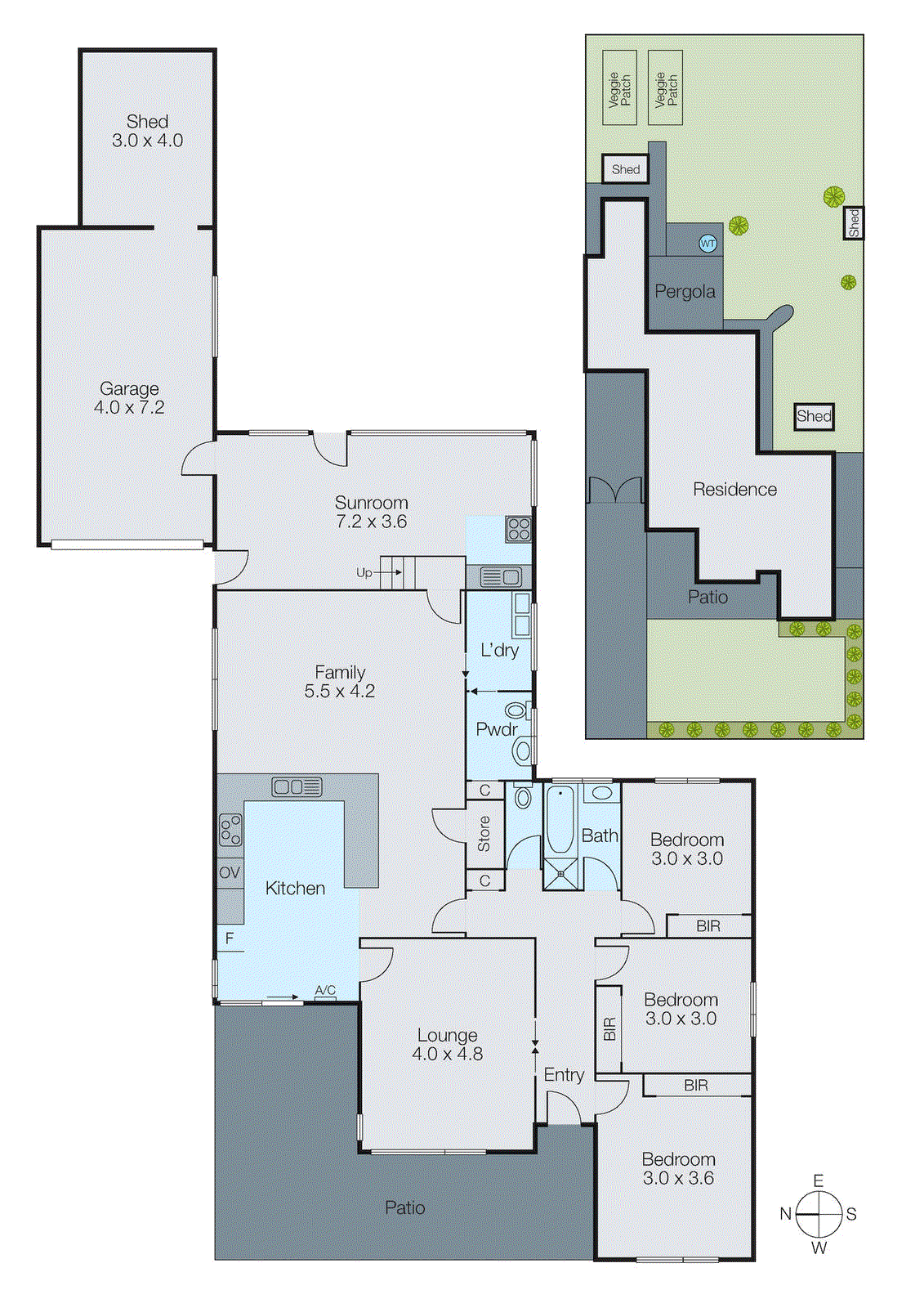 13 Lawn Road, Noble Park VIC 3174 - Floorplan