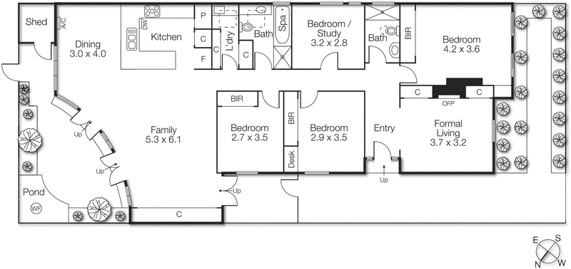 13 Lawrence Street, Brighton VIC 3186 - Floorplan