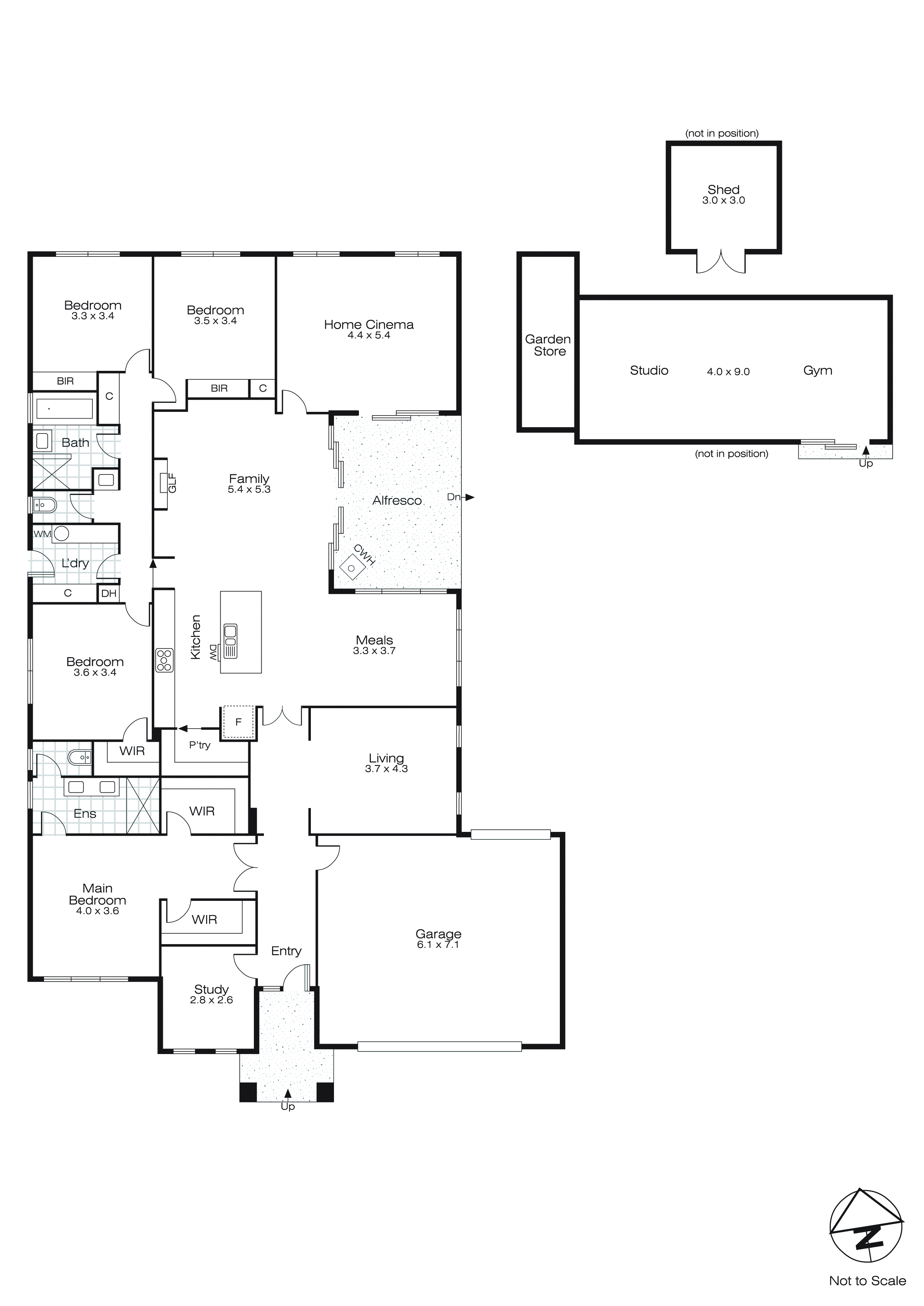 13 Leicester Court, Alfredton VIC 3350 - Floorplan