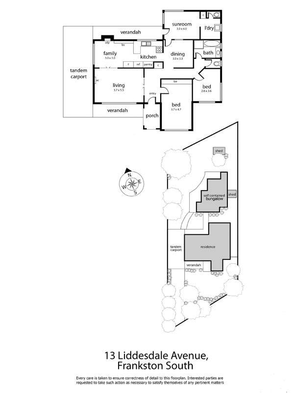 13 Liddesdale Avenue, FRANKSTON SOUTH VIC 3199 - Floorplan