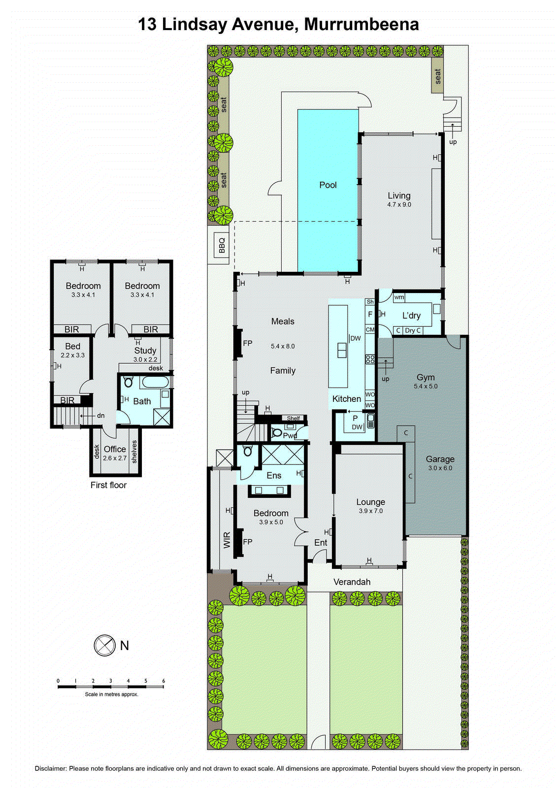 13 Lindsay Avenue, Murrumbeena VIC 3163 - Floorplan