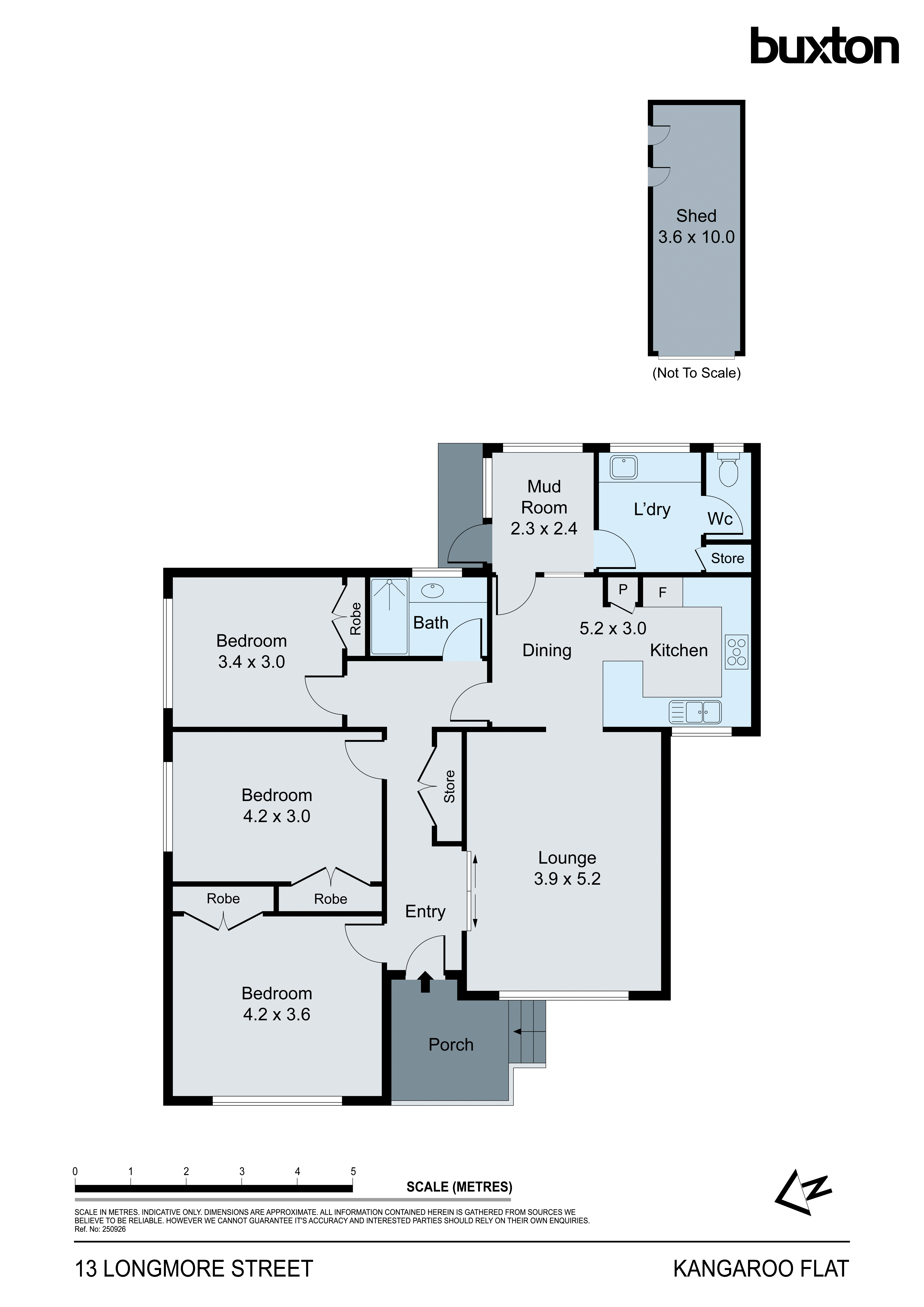 13 Longmore Street, Kangaroo Flat VIC 3555 - Floorplan