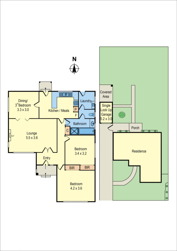 13 Luxmoore Street, Cheltenham VIC 3192 - Floorplan