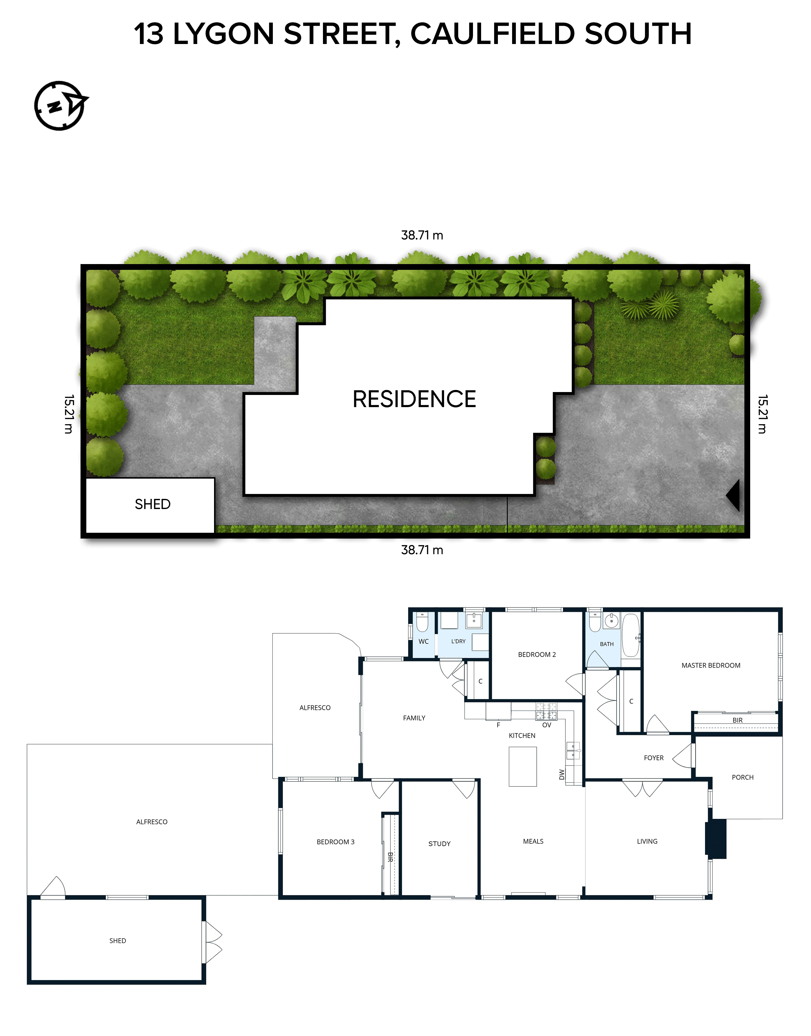 13 Lygon Street, Caulfield South VIC 3162 - Floorplan