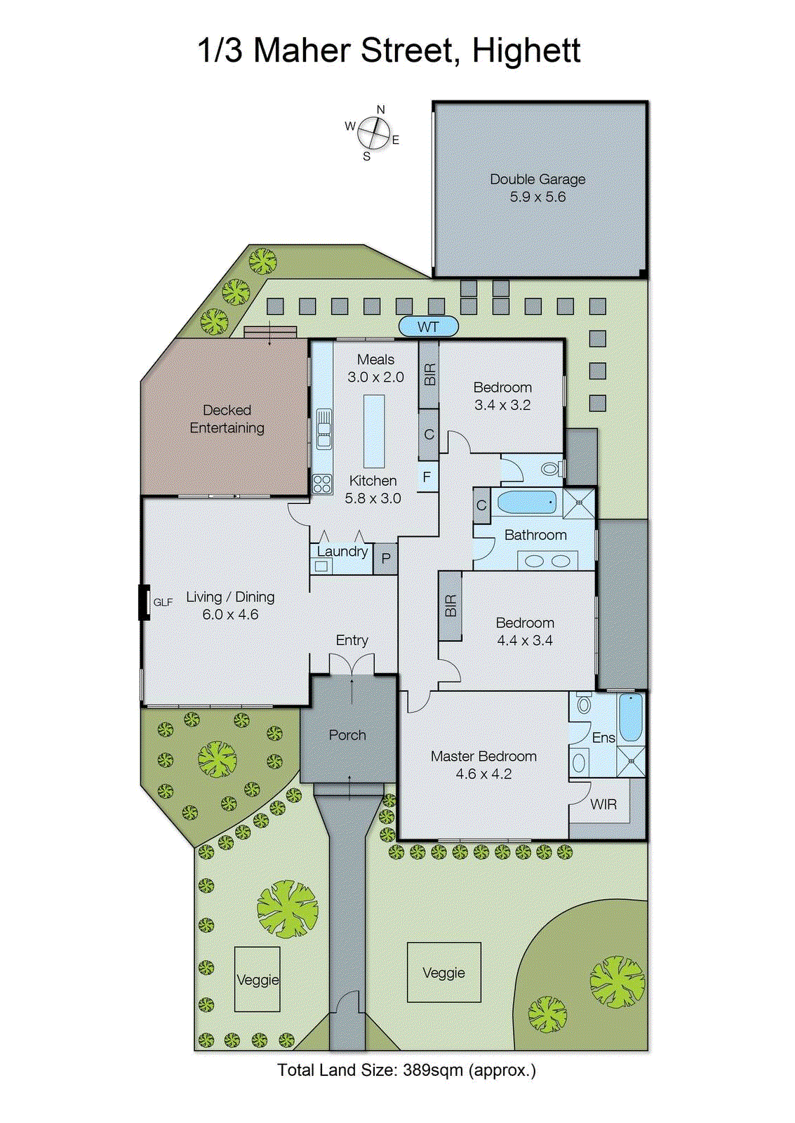 1/3 Maher Street, Highett VIC 3190 - Floorplan