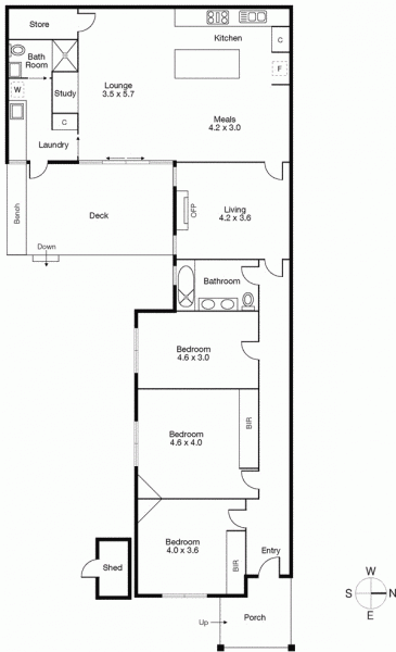 13 Marion Street, BRIGHTON VIC 3186 - Floorplan