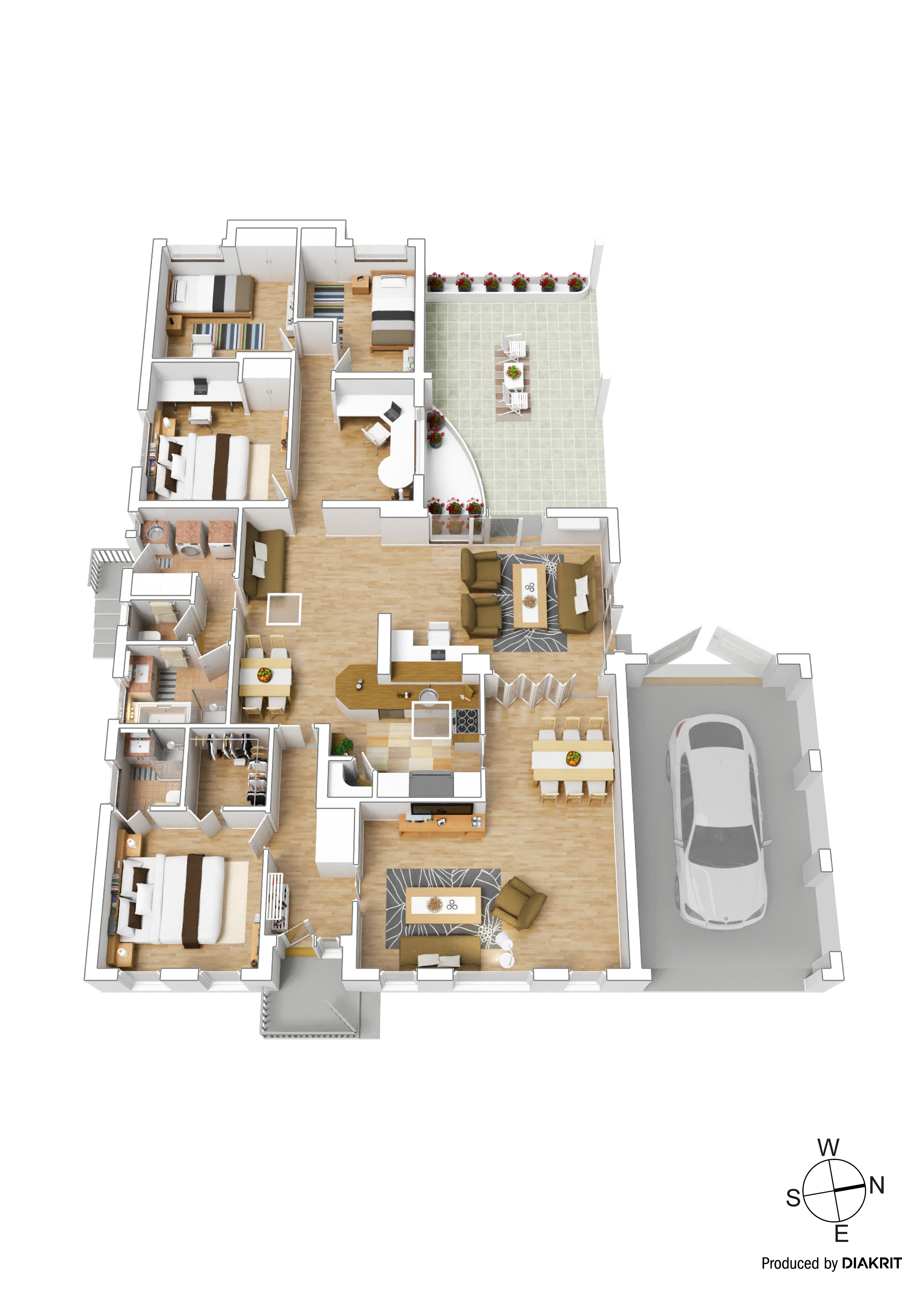 13 Meadowbrook Drive, Wheelers Hill VIC 3150 - Floorplan