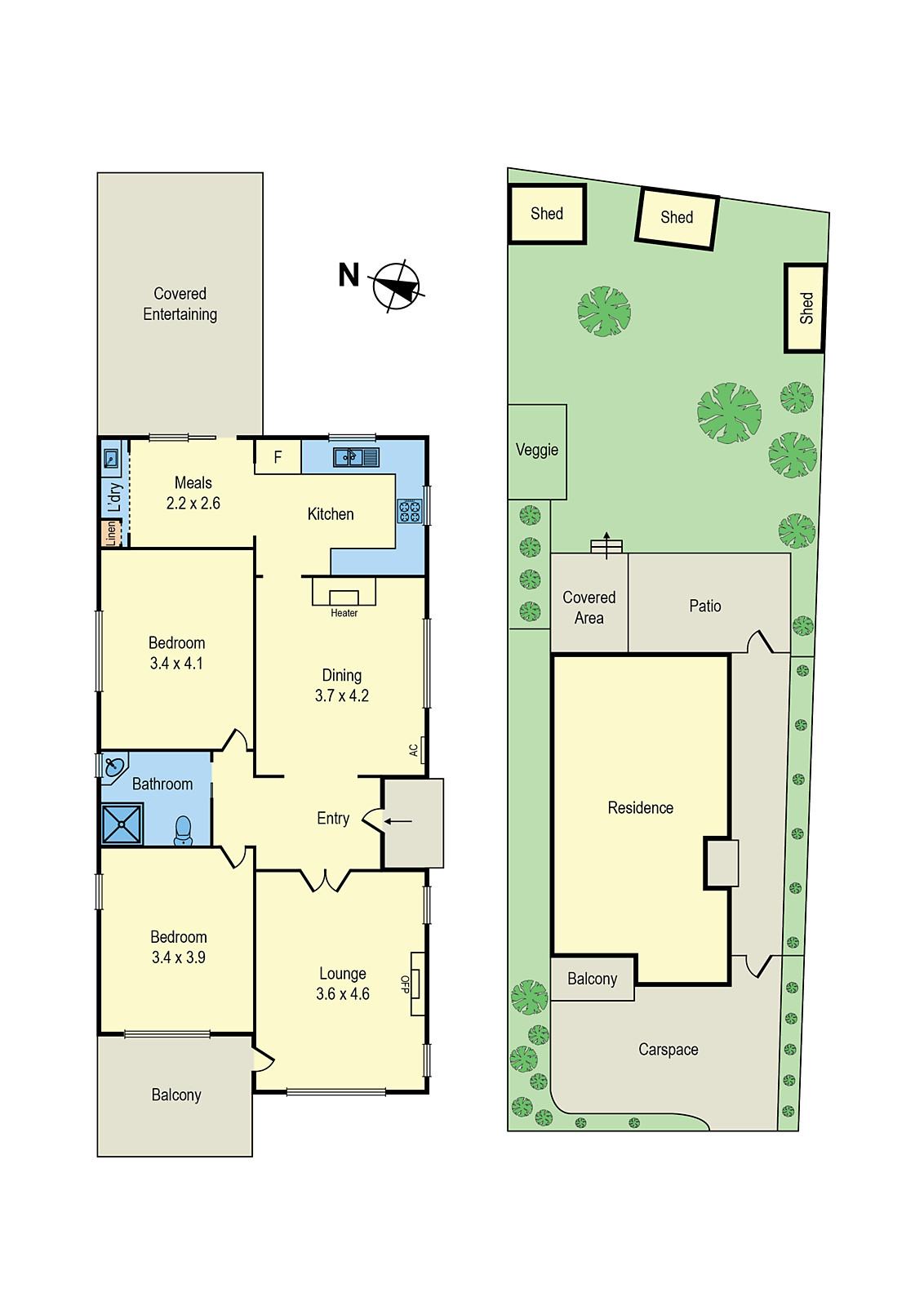 13 Montgomery Street, Mordialloc VIC 3195 - Floorplan