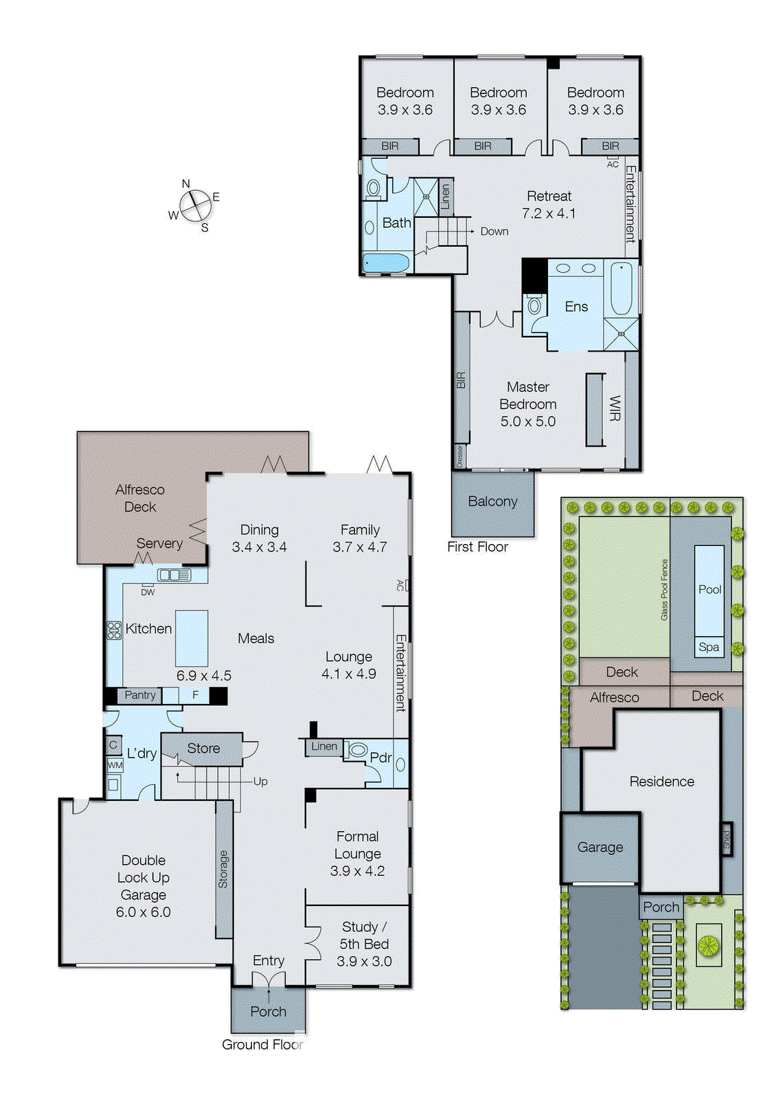 13 Mount View Avenue, Parkdale VIC 3195 - Floorplan