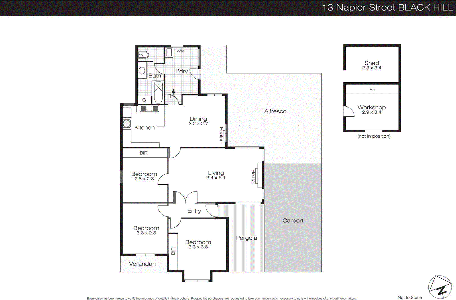 13 Napier Street, Black Hill VIC 3350 - Floorplan