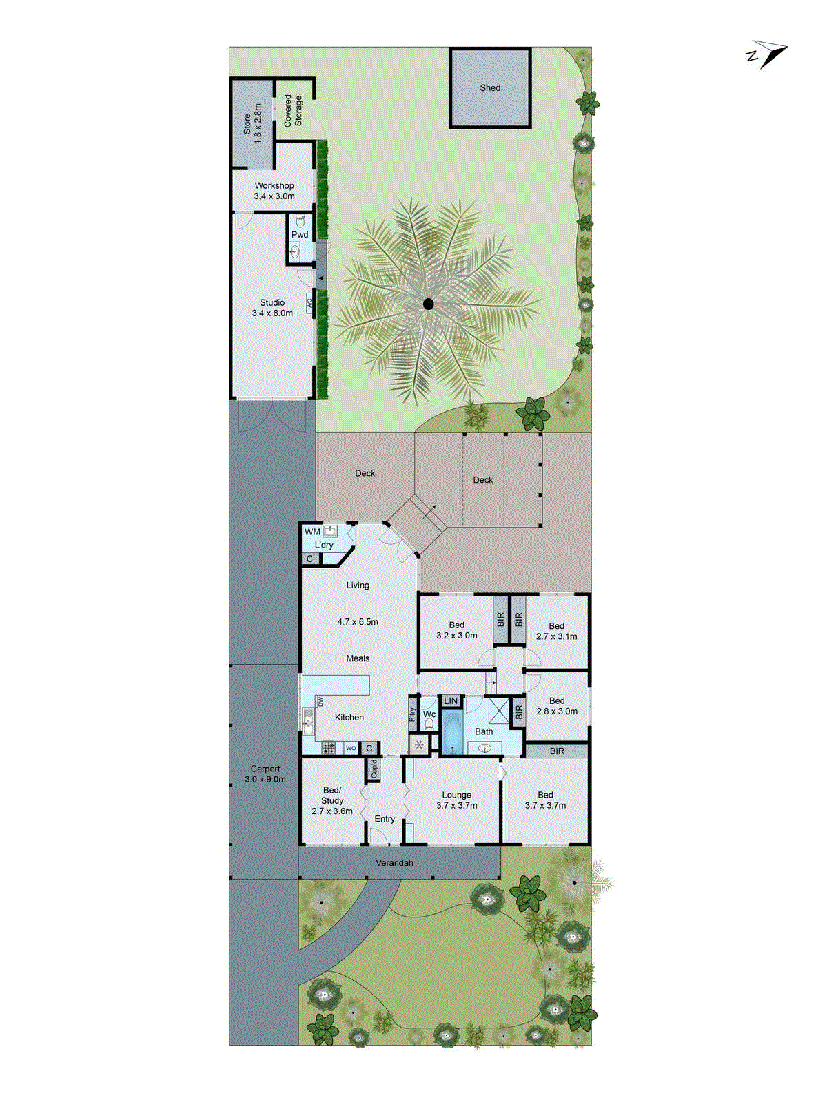 13 Nonna Street, Oakleigh East VIC 3166 - Floorplan