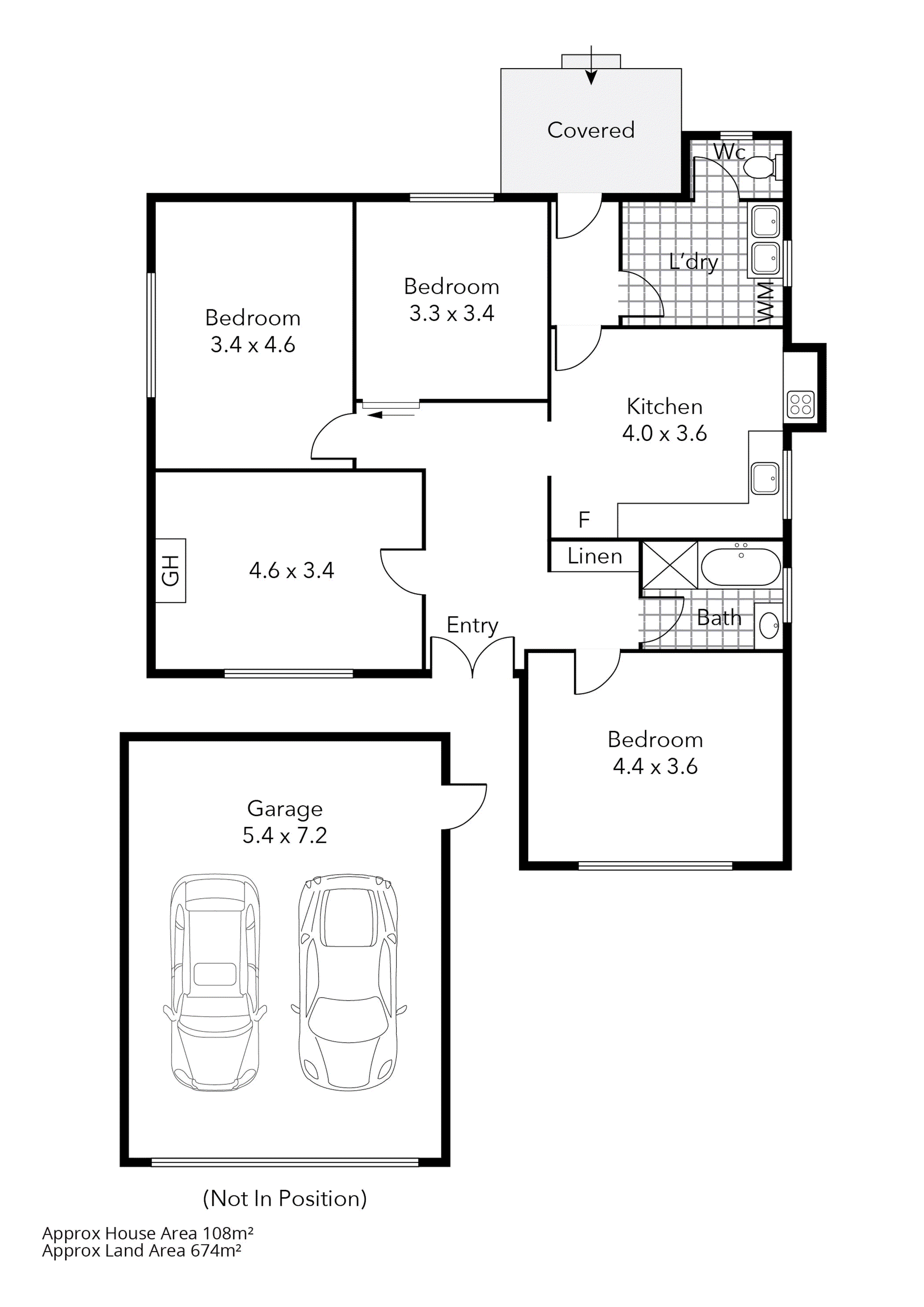 13 Orama Avenue, Wendouree VIC 3355 - Floorplan