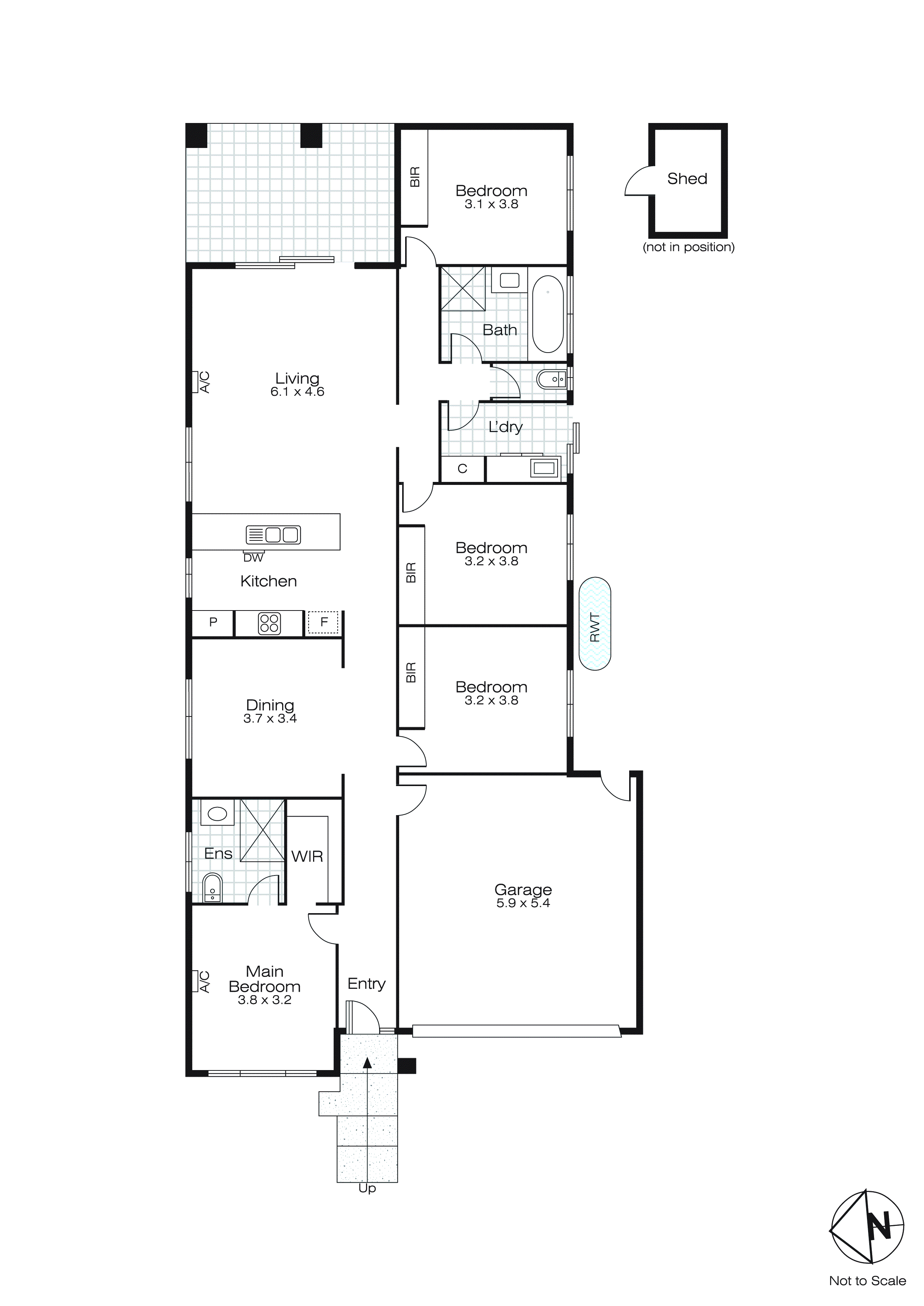 13 O'Shannassy Parade, Lucas VIC 3350 - Floorplan