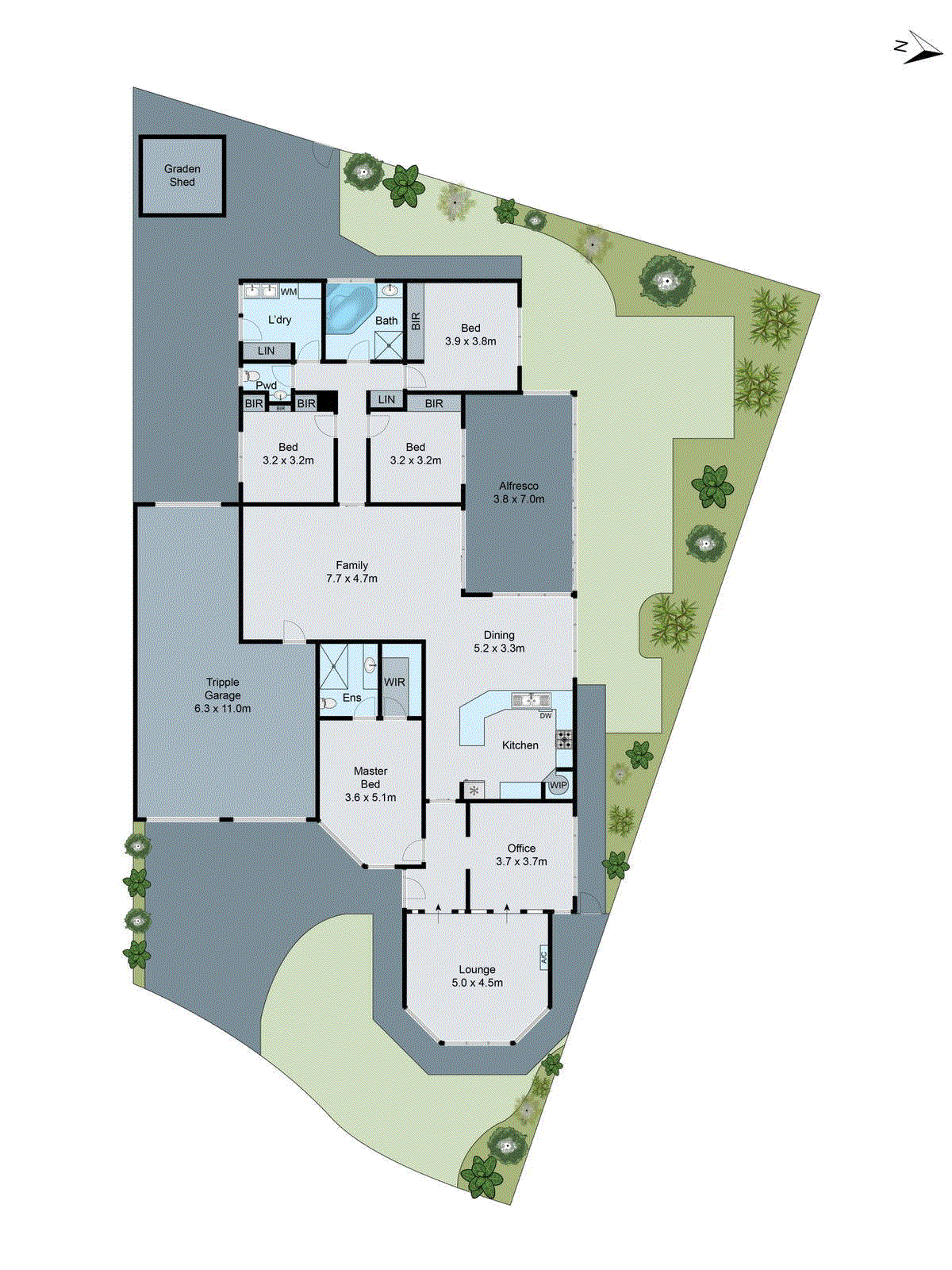 13 Parkland Drive, Hamlyn Heights VIC 3215 - Floorplan