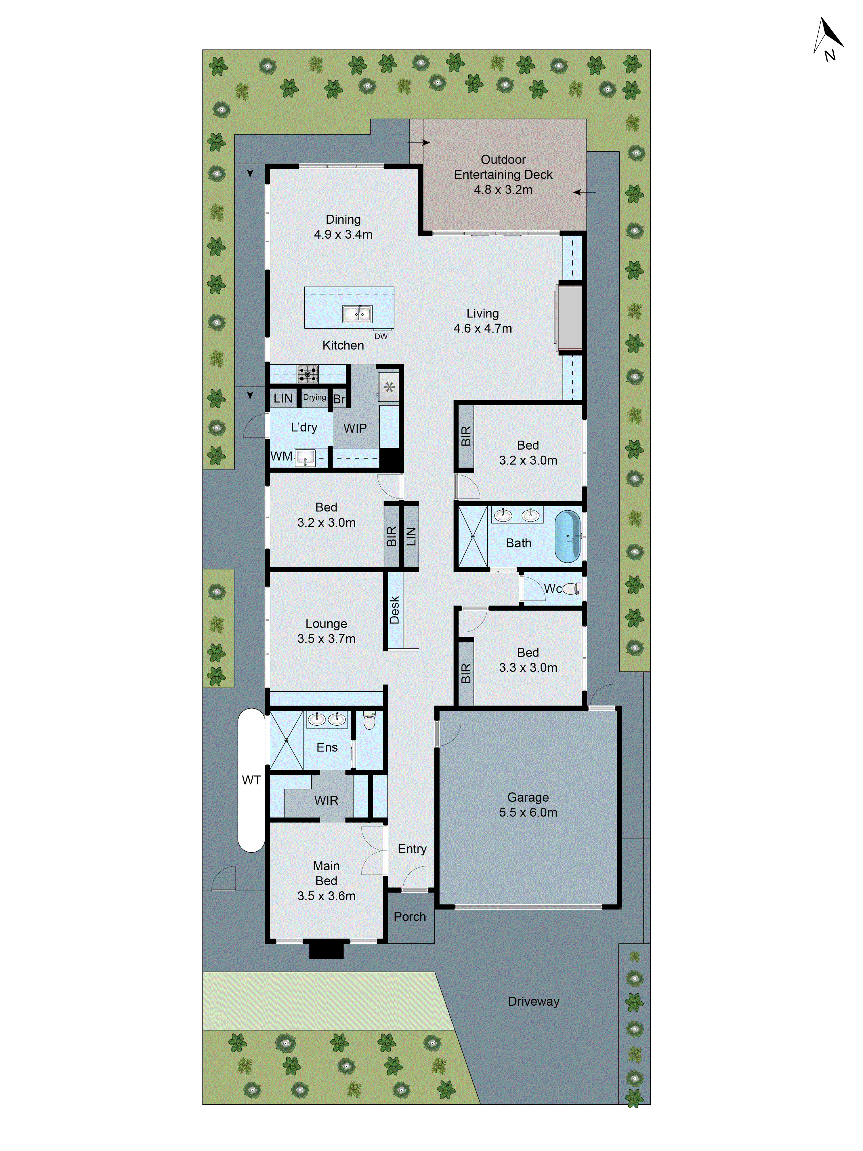 13 Pebble Street, Fyansford VIC 3218 - Floorplan