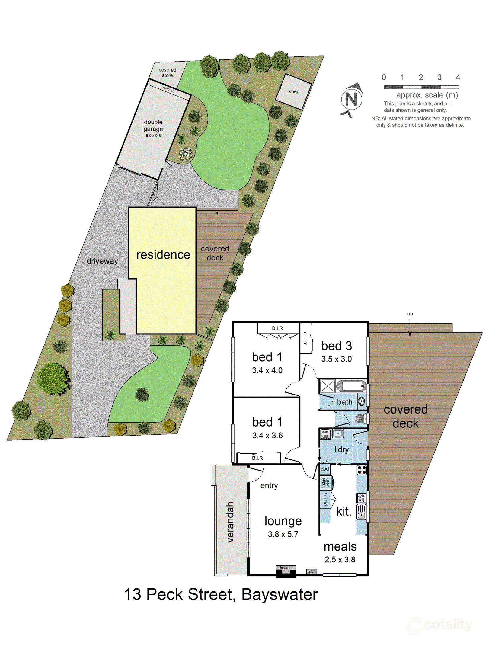 13 Peck Street, Bayswater VIC 3153 - Floorplan