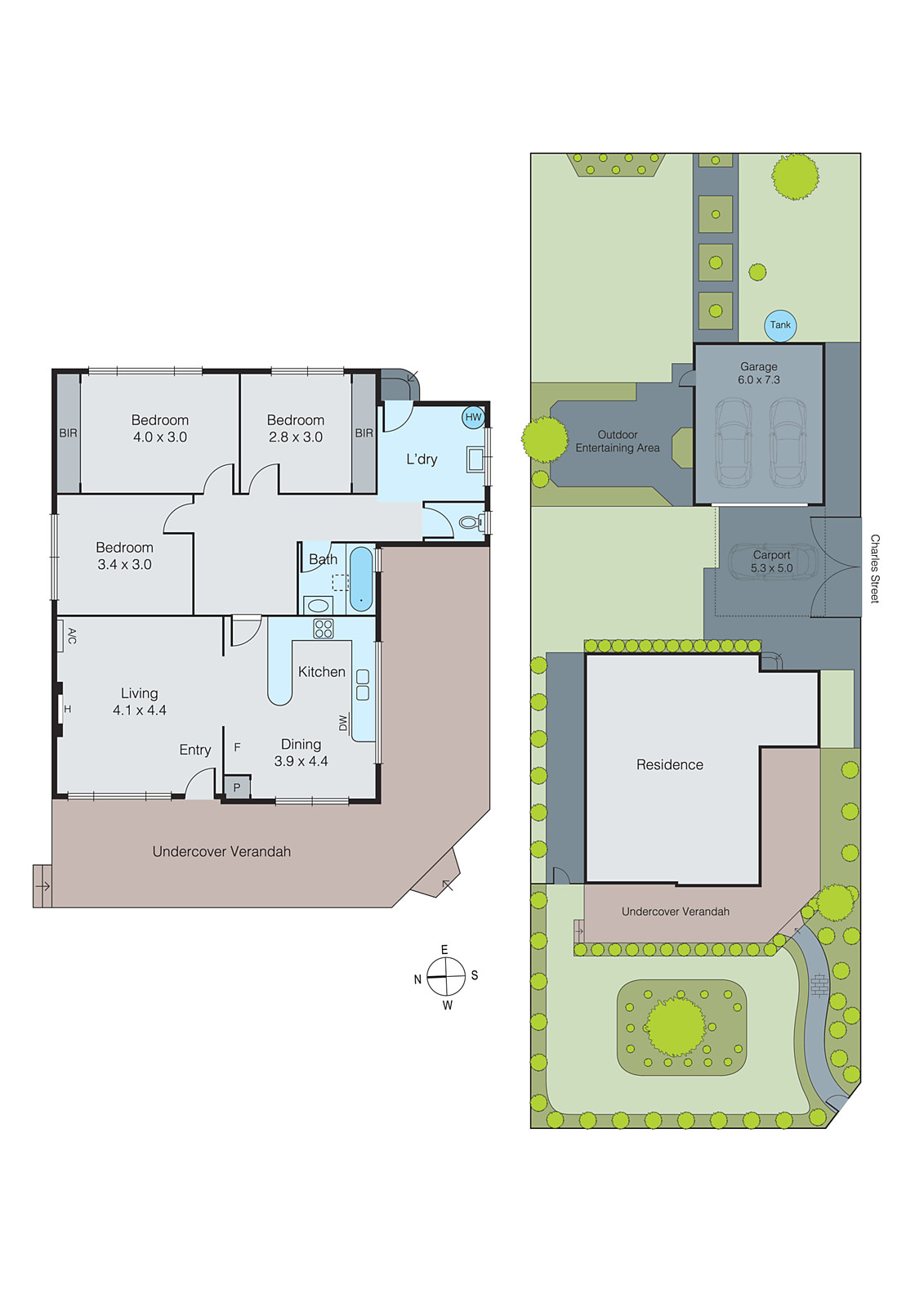 13 Poplar Street, Newcomb VIC 3219 - Floorplan