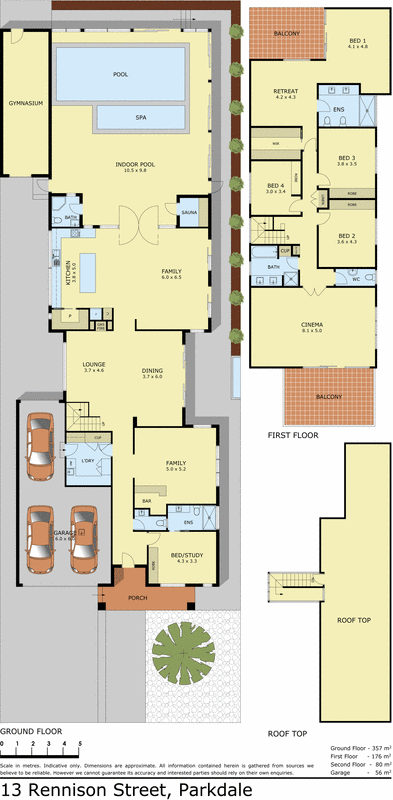 13 Rennison Street, Parkdale VIC 3195 - Floorplan