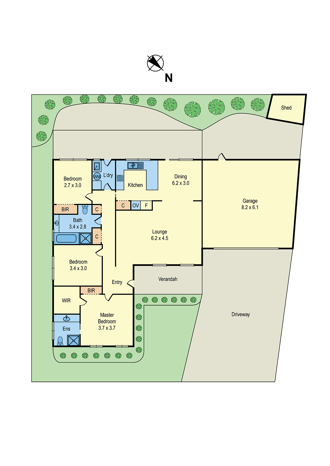 13 Rips Court, Dingley Village VIC 3172 - Floorplan