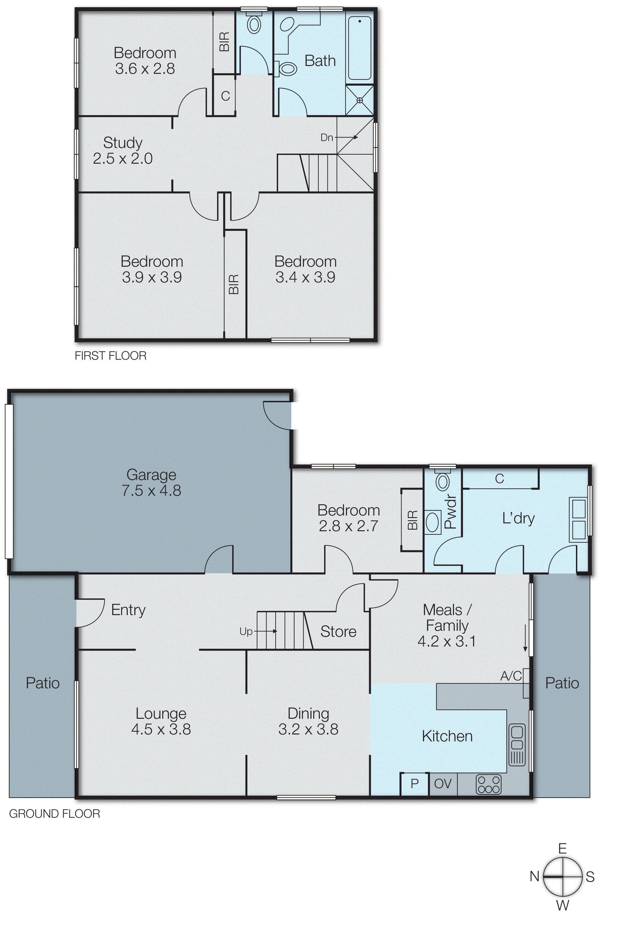 13 Roseberry Avenue, Preston VIC 3072 - Floorplan