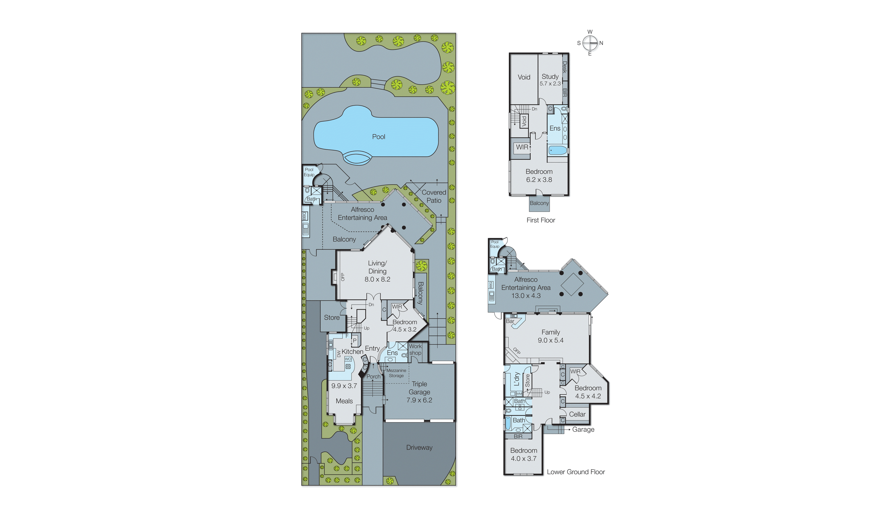 13 Rosella Road, PARKDALE VIC 3195 - Floorplan