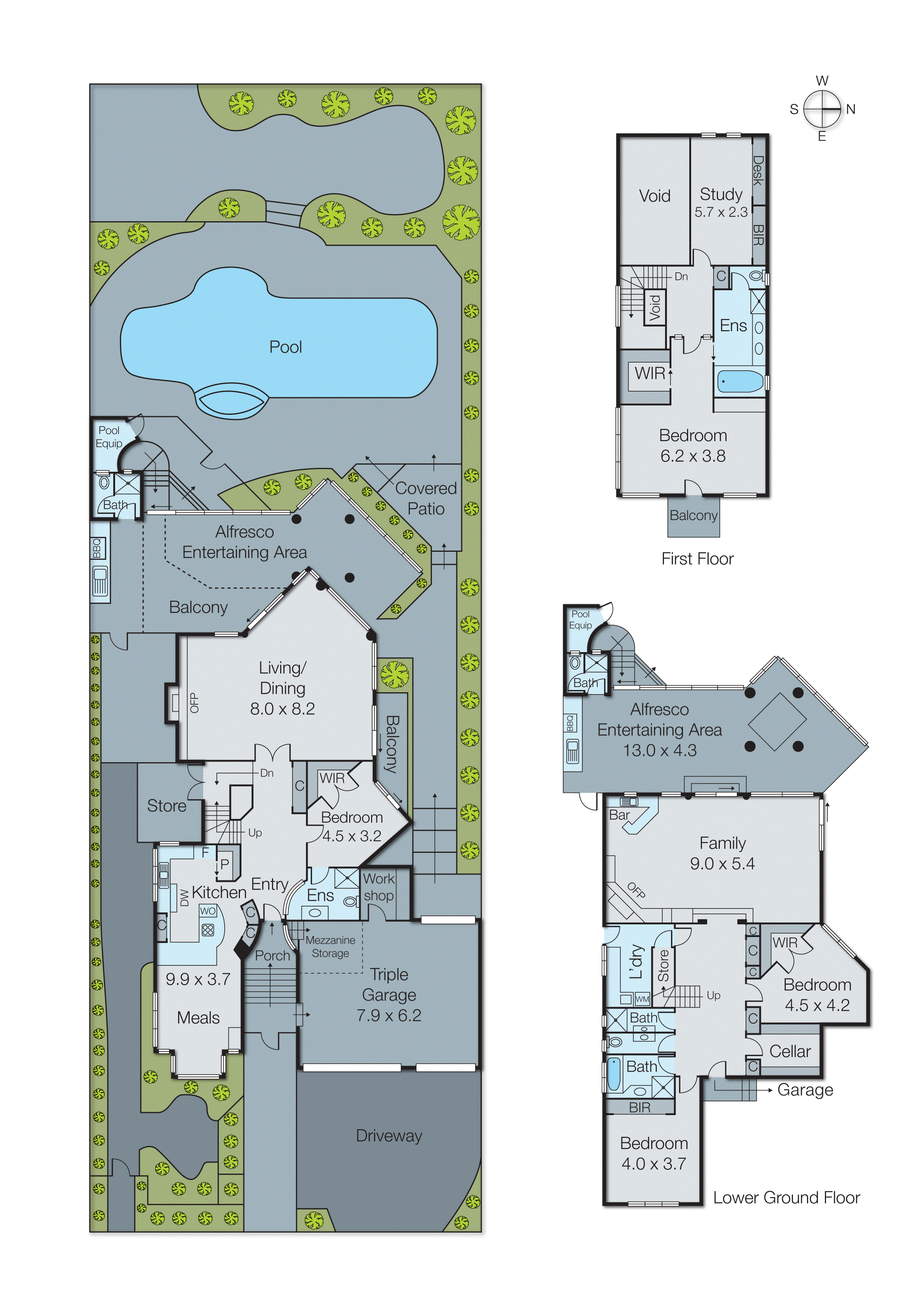13 Rosella Road, Parkdale VIC 3195 - Floorplan