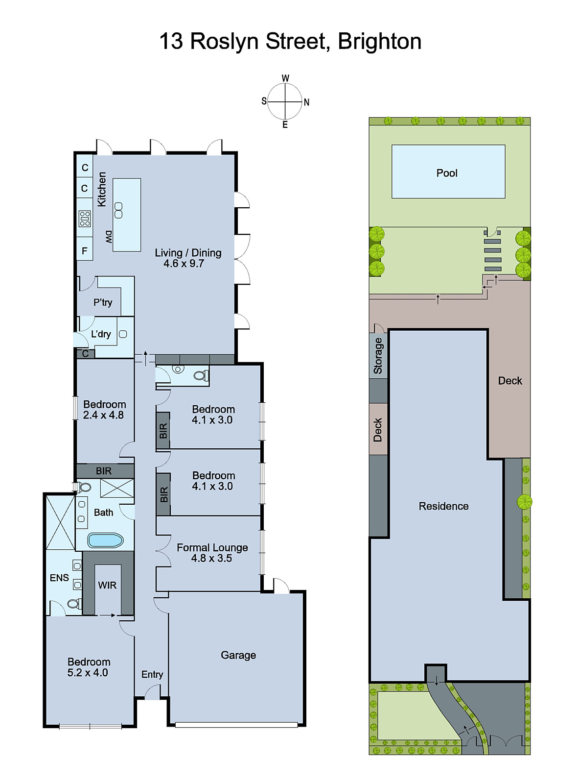 13 Roslyn Street, Brighton VIC 3186 - Floorplan