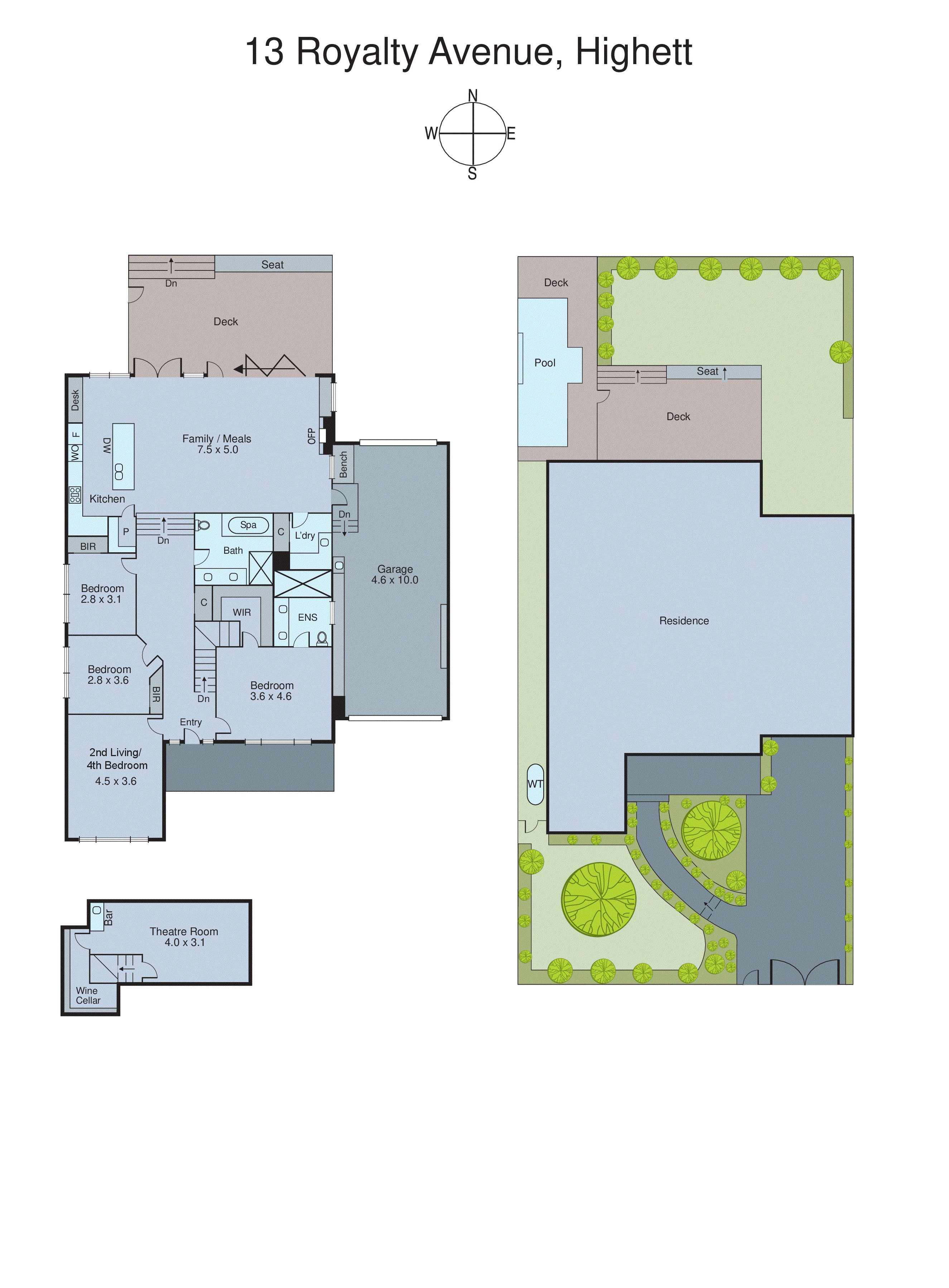 13 Royalty Avenue, Highett VIC 3190 - Floorplan