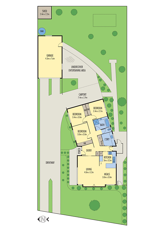 13 Ryong Street, Grovedale VIC 3216 - Floorplan
