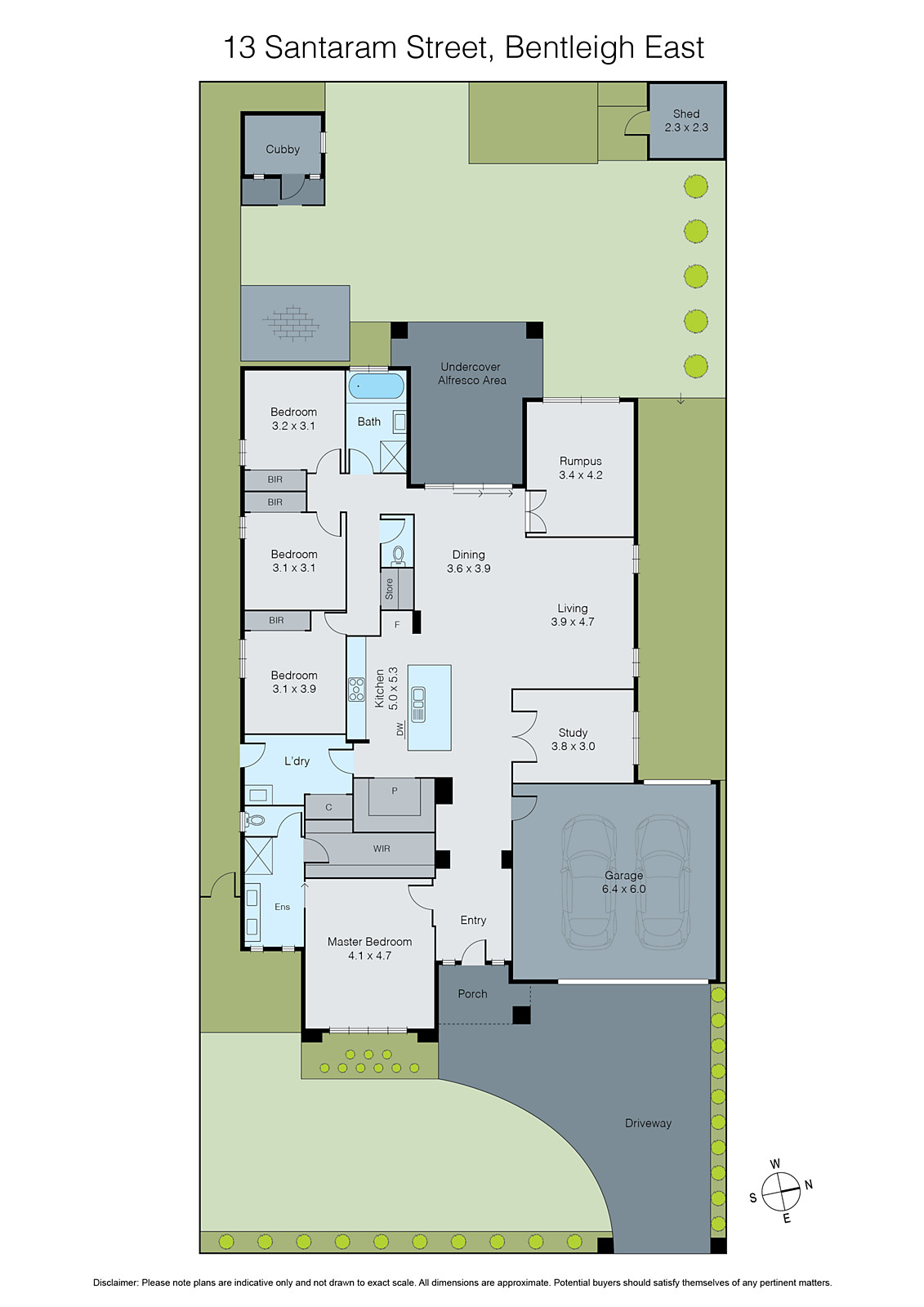 13 Santaram Street, Bentleigh East VIC 3165 - Floorplan