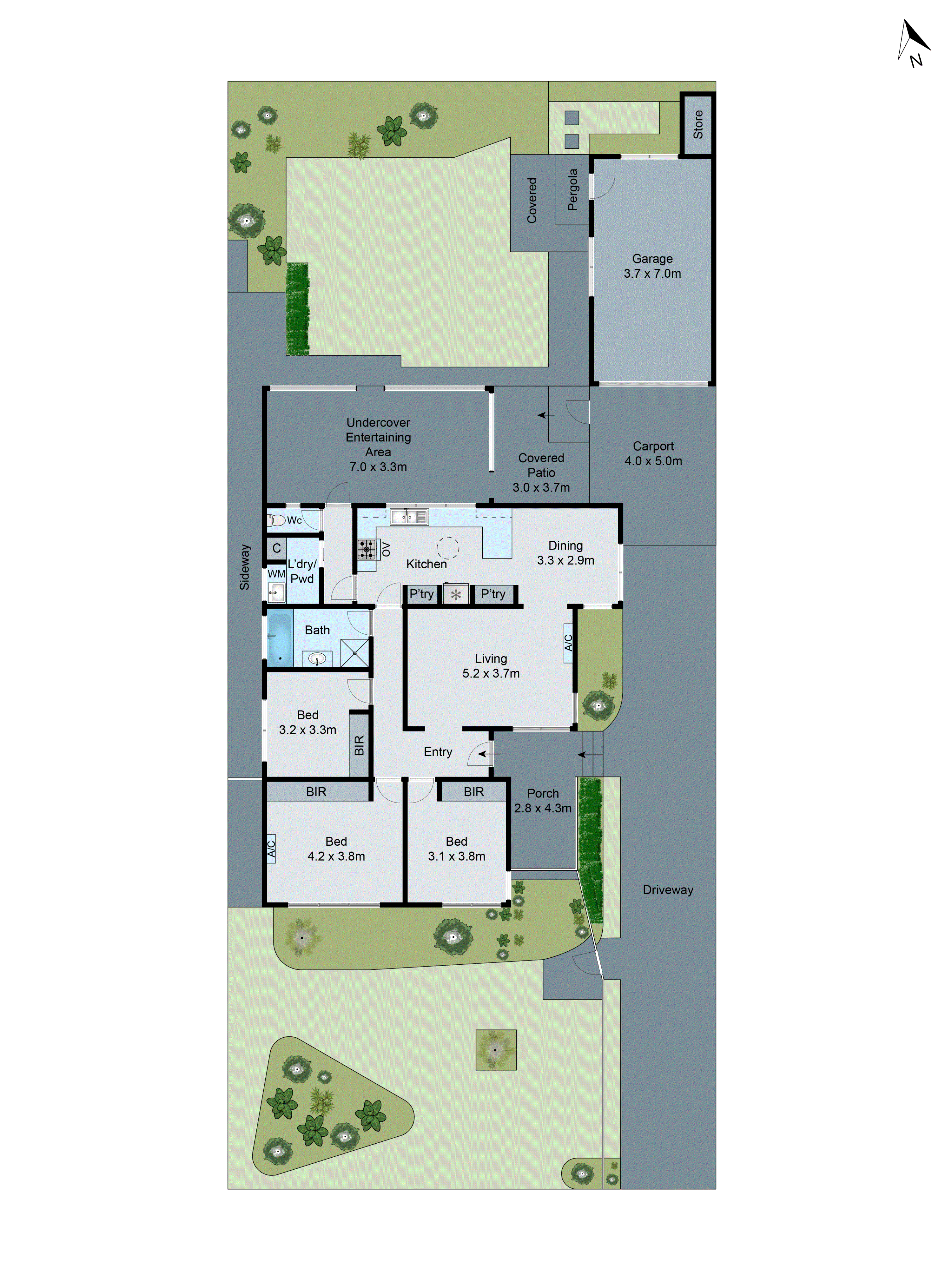 13 Saxon Street, Burwood East VIC 3151 - Floorplan