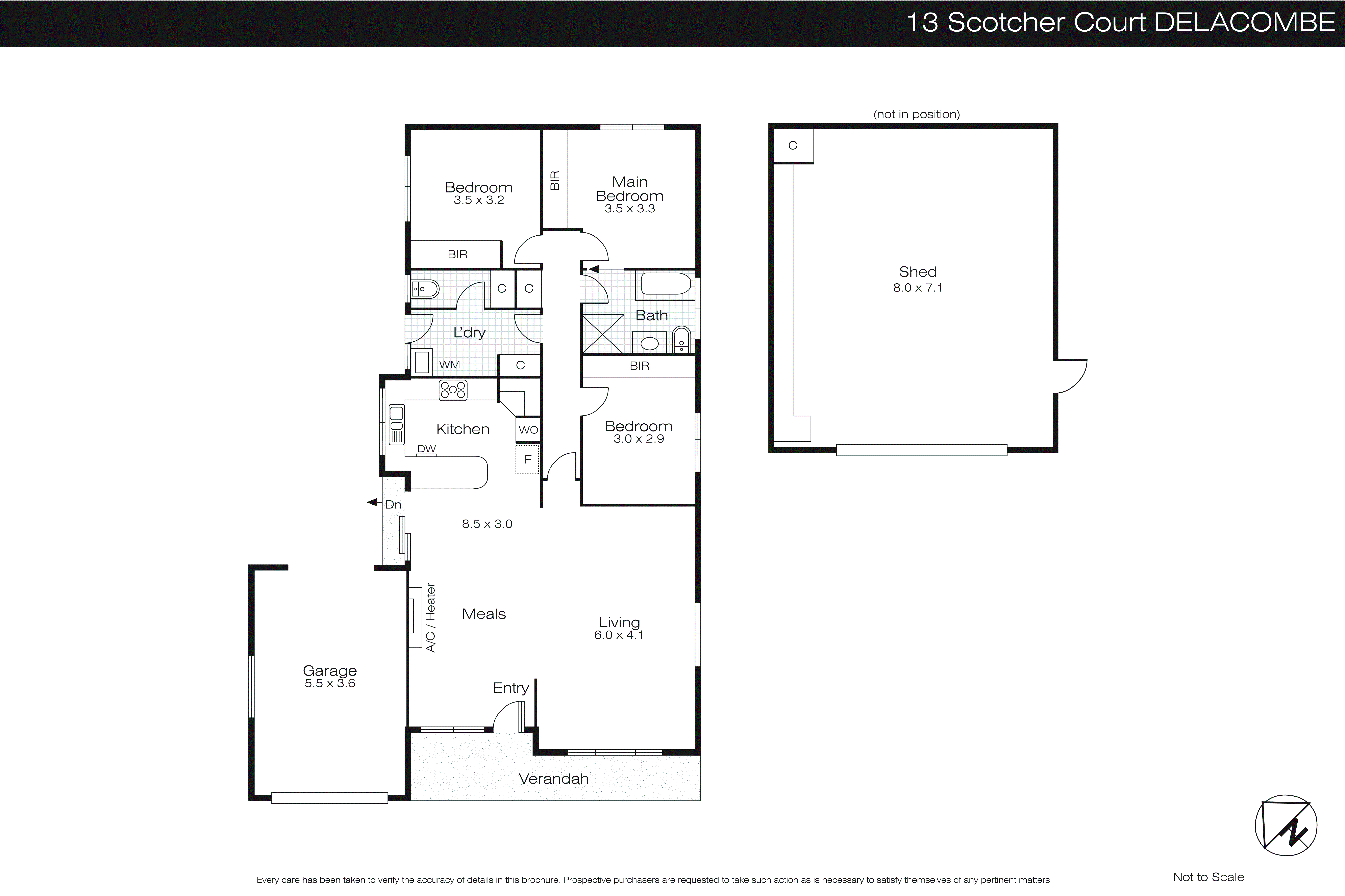 13 Scotcher Court, Delacombe VIC 3356 - Floorplan