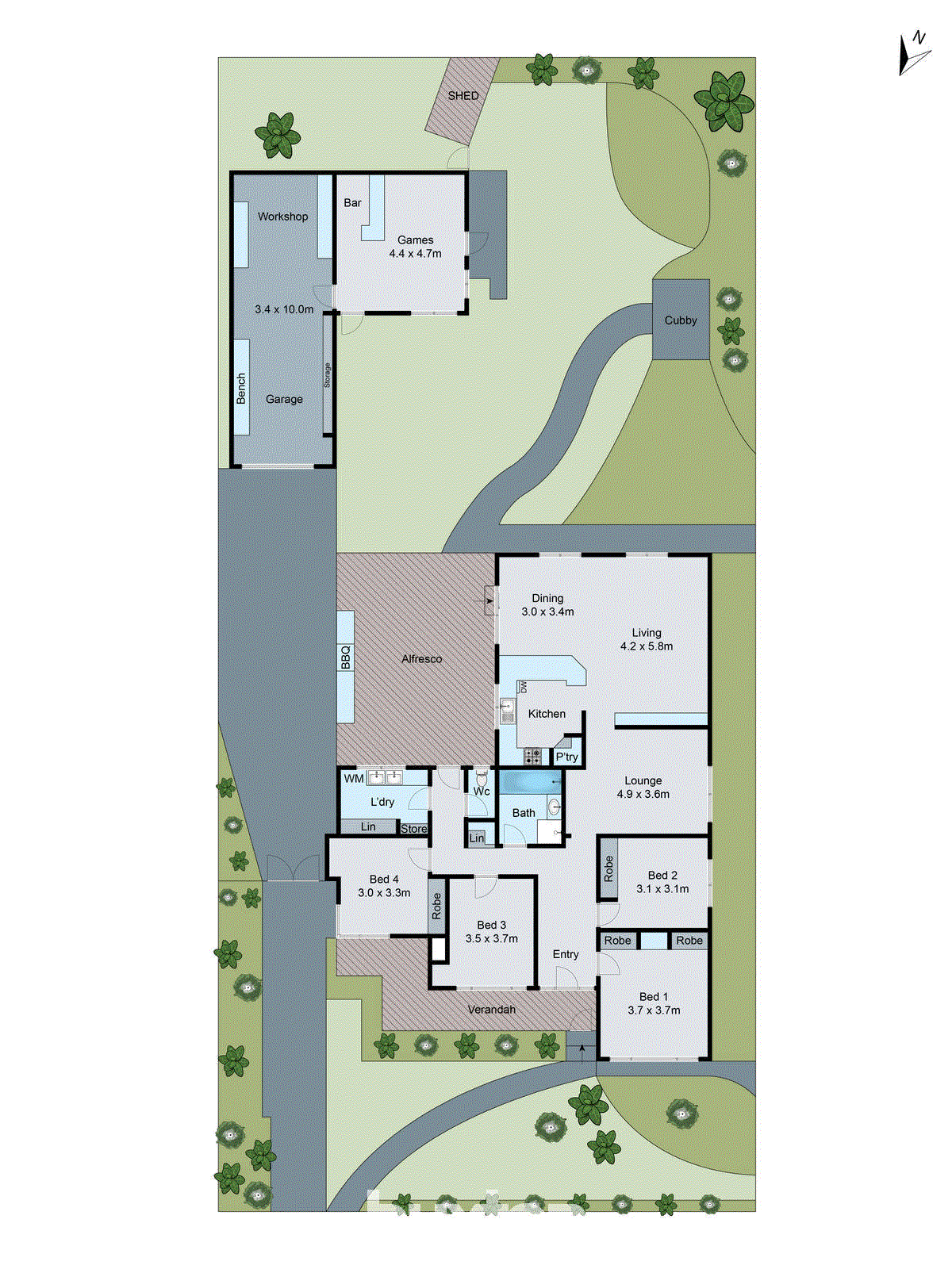 13 South Street, Belmont VIC 3216 - Floorplan