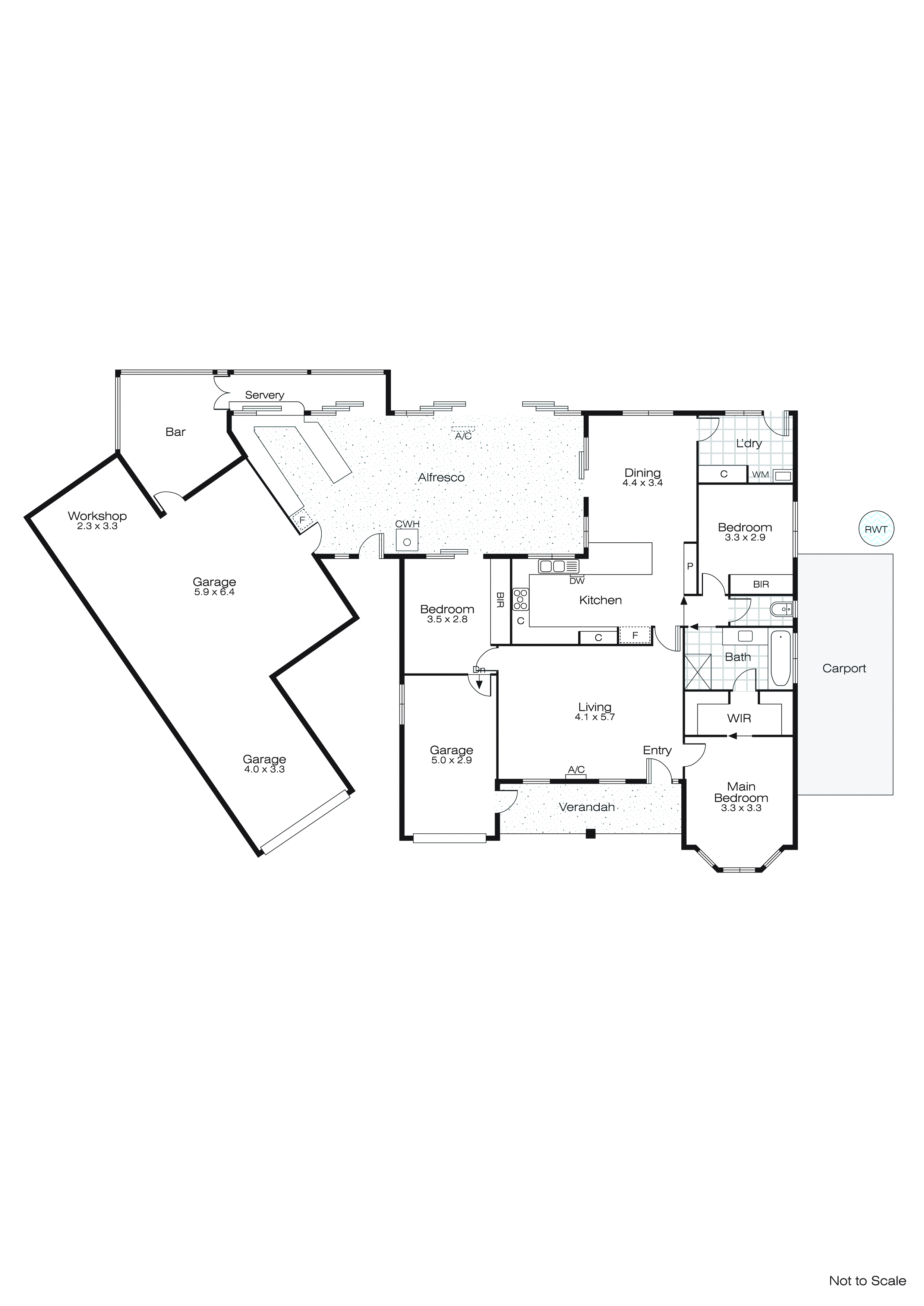 13 Southern Court, Delacombe VIC 3356 - Floorplan