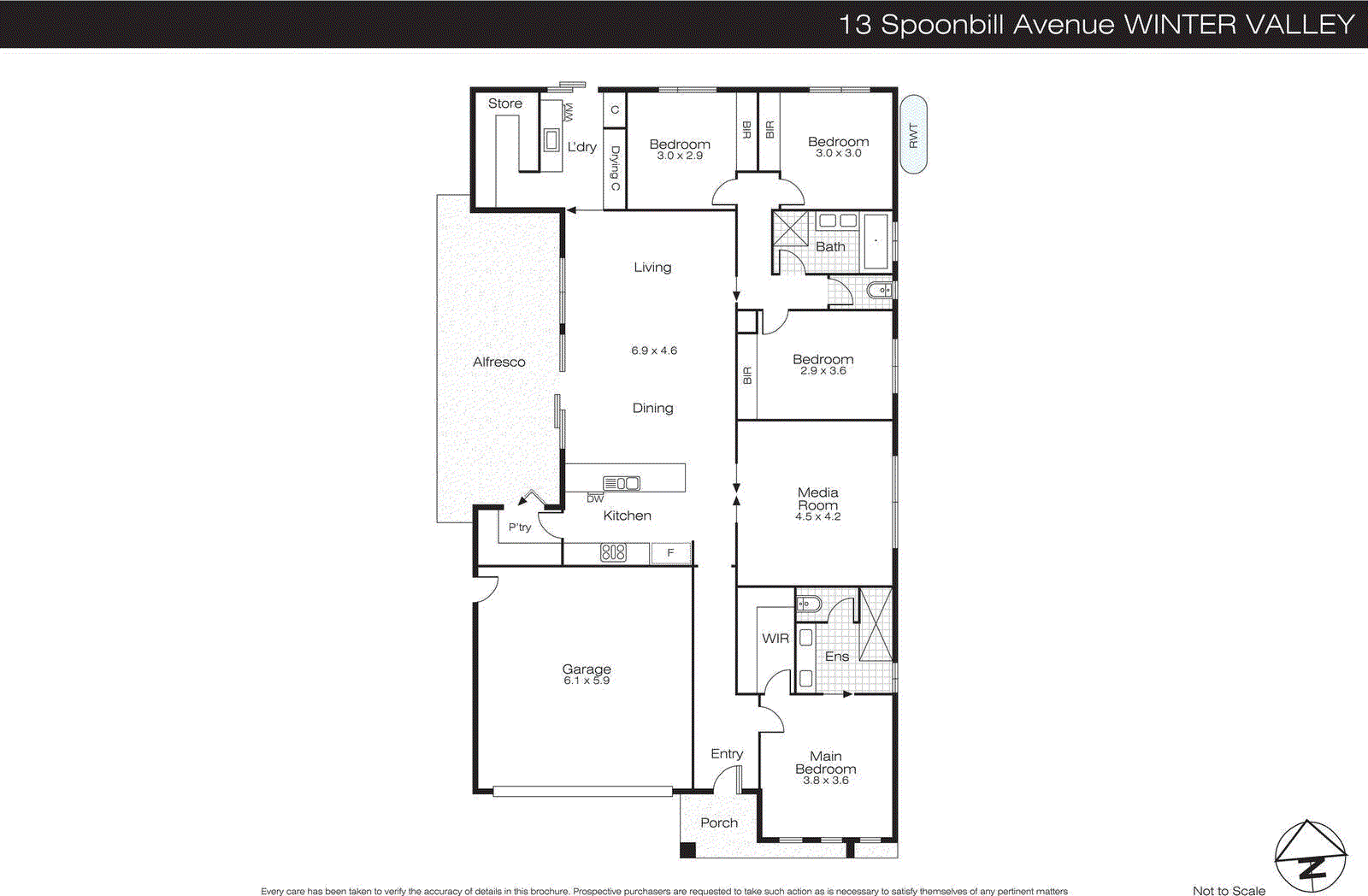 13 Spoonbill Avenue, Winter Valley VIC 3358 - Floorplan