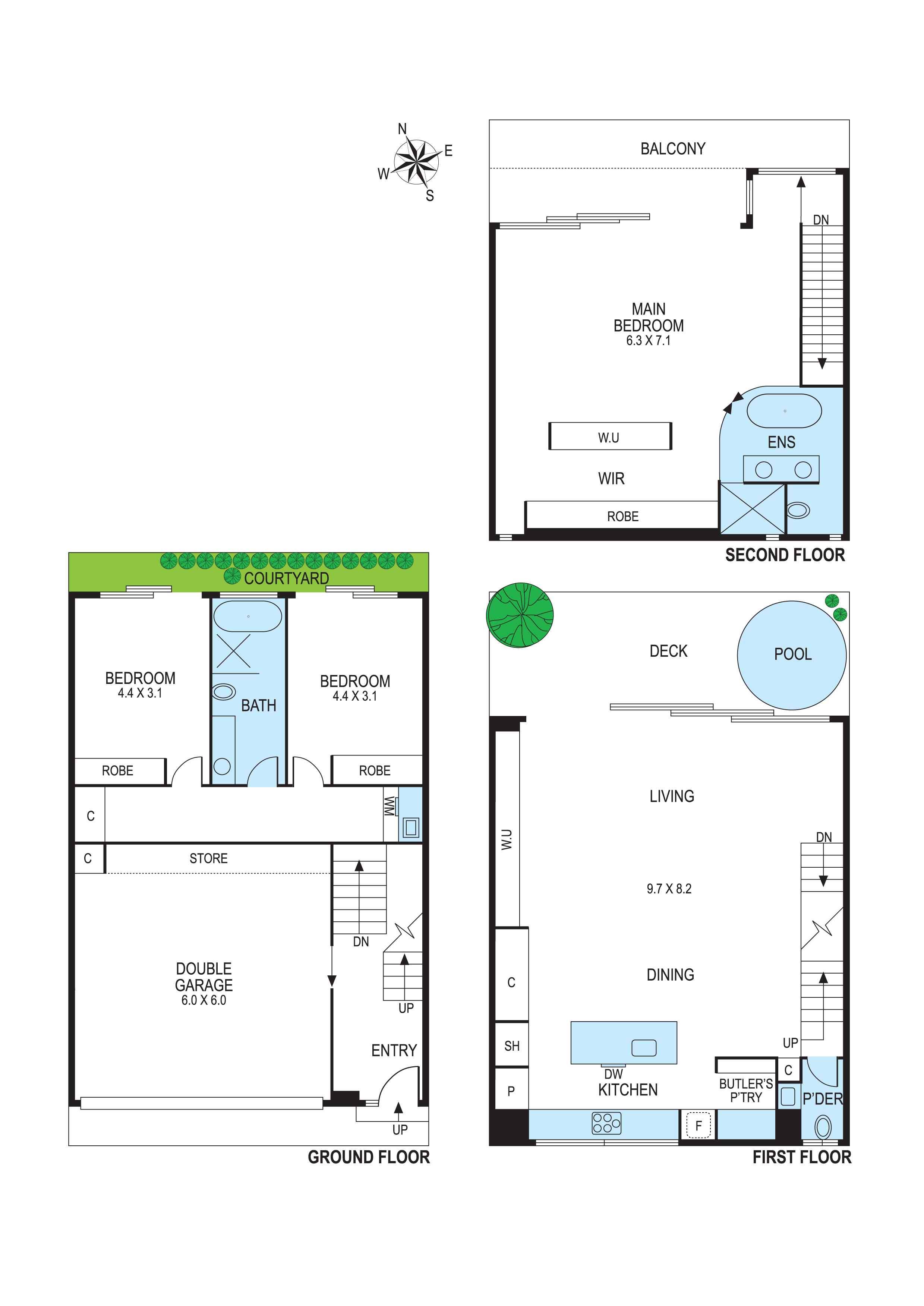 13 Stockade Lane, Richmond - Floorplan 1