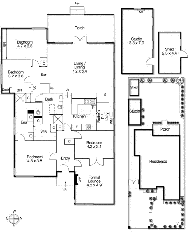 13 Stradbroke Avenue, Brighton East VIC 3187 - Floorplan