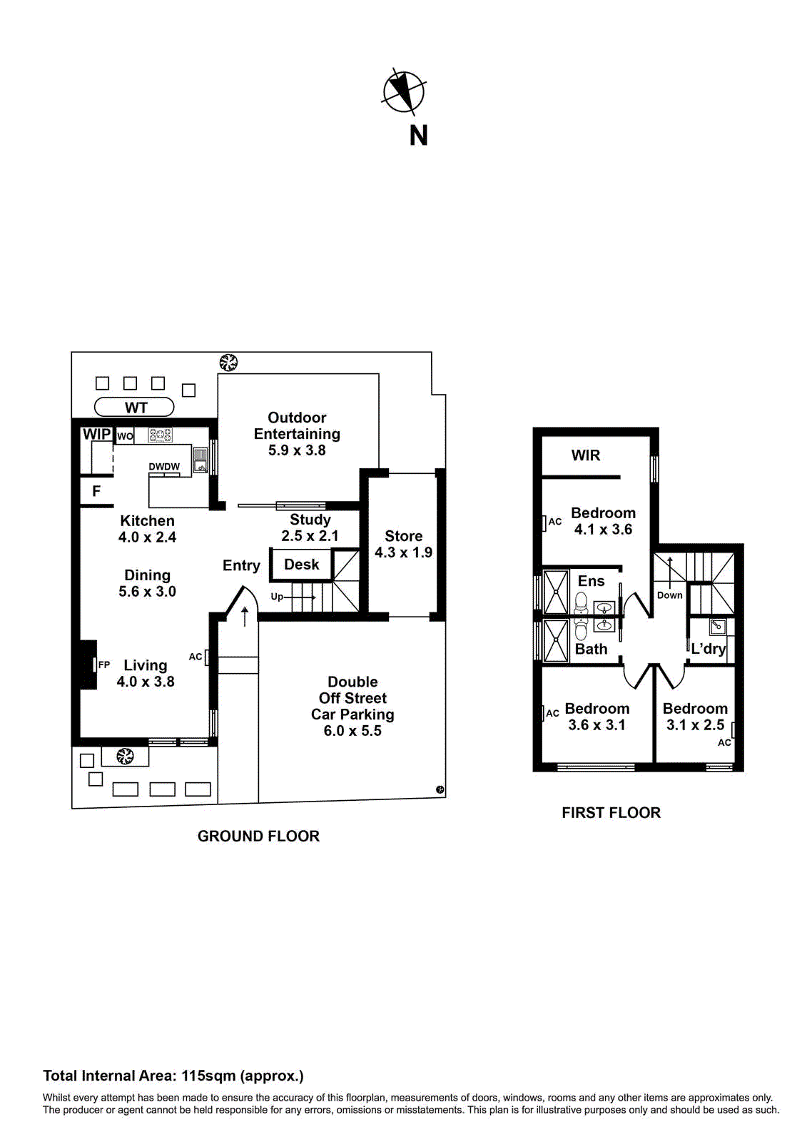 13 Sydenham Street, Seddon VIC 3011 - Floorplan