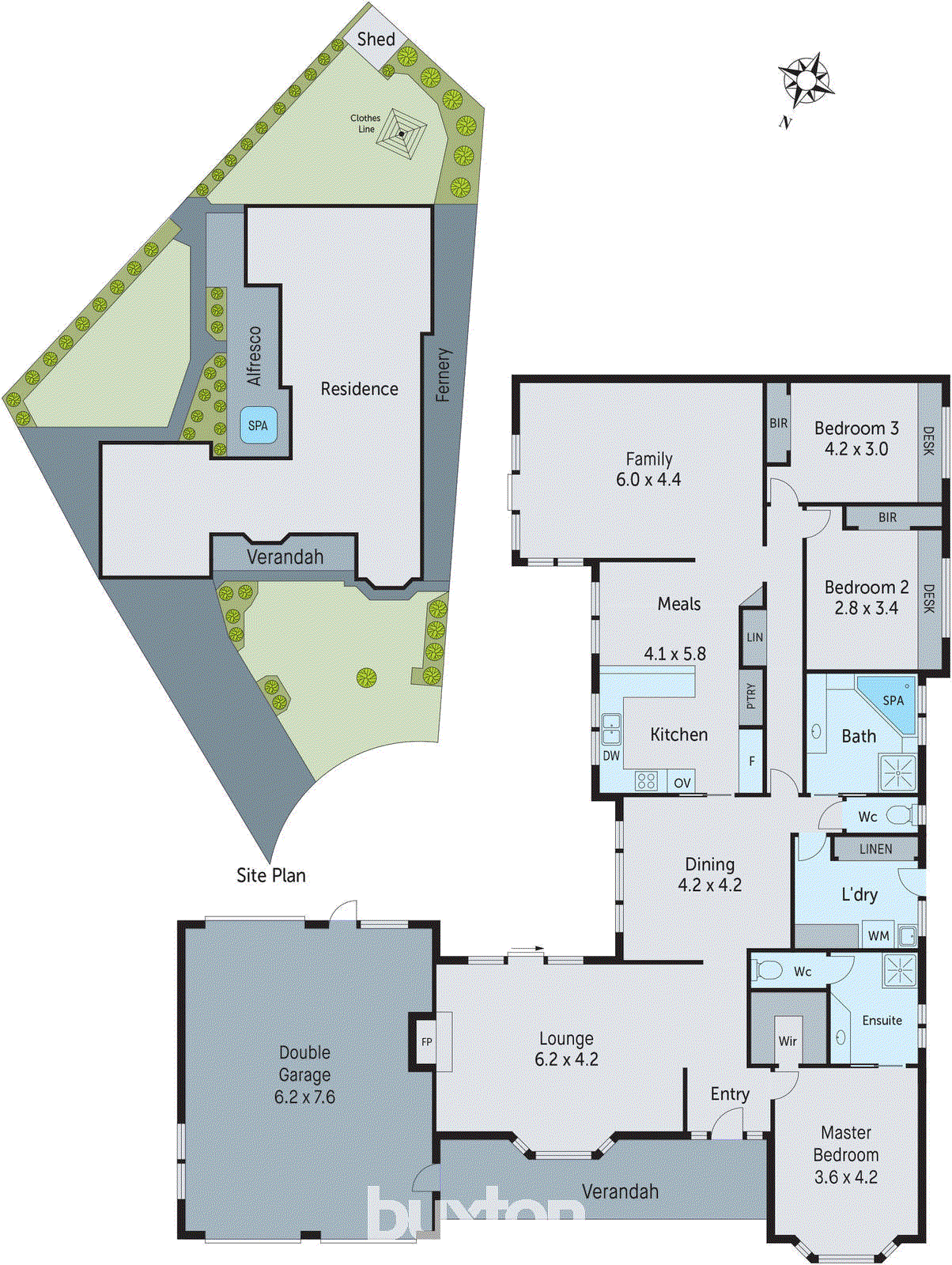 13 Sylvia Court, Whittington VIC 3219 - Floorplan