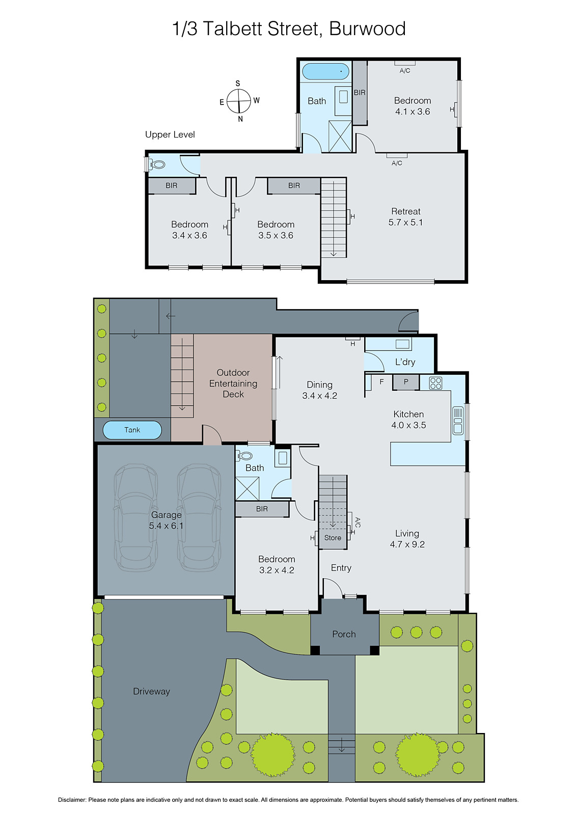 1/3 Talbett Street, Burwood VIC 3125 - Floorplan