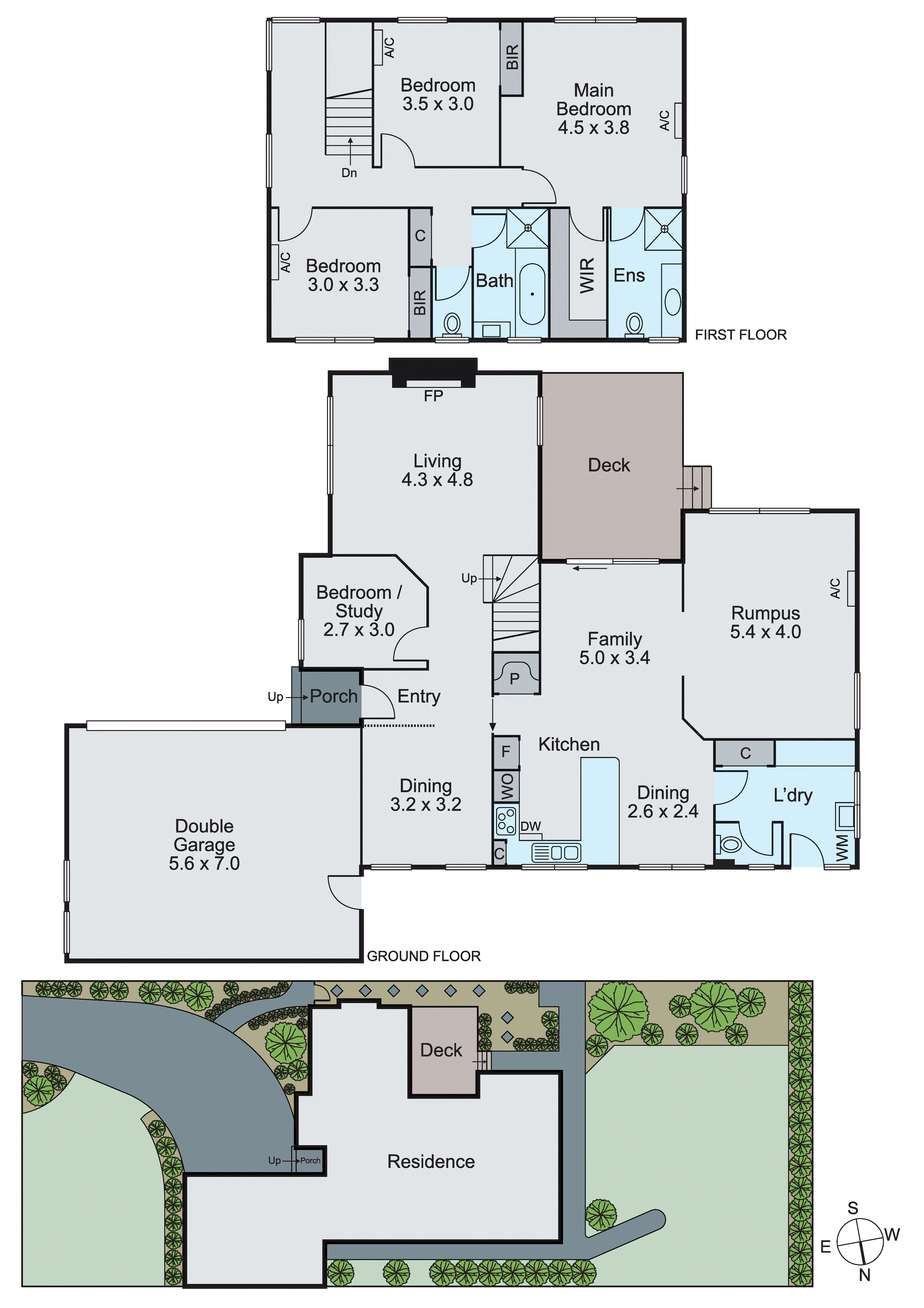 13 Tanya Place, Wheelers Hill VIC 3150 - Floorplan