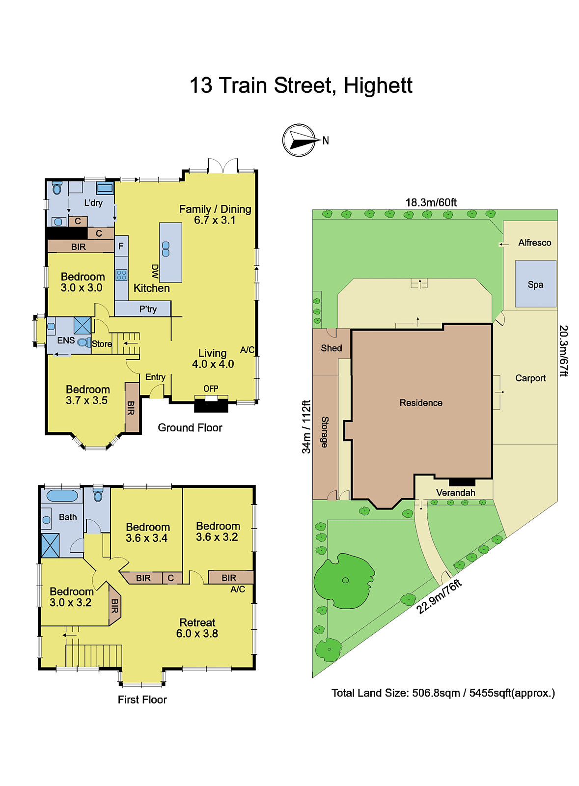 13 Train Street, Highett VIC 3190 - Floorplan