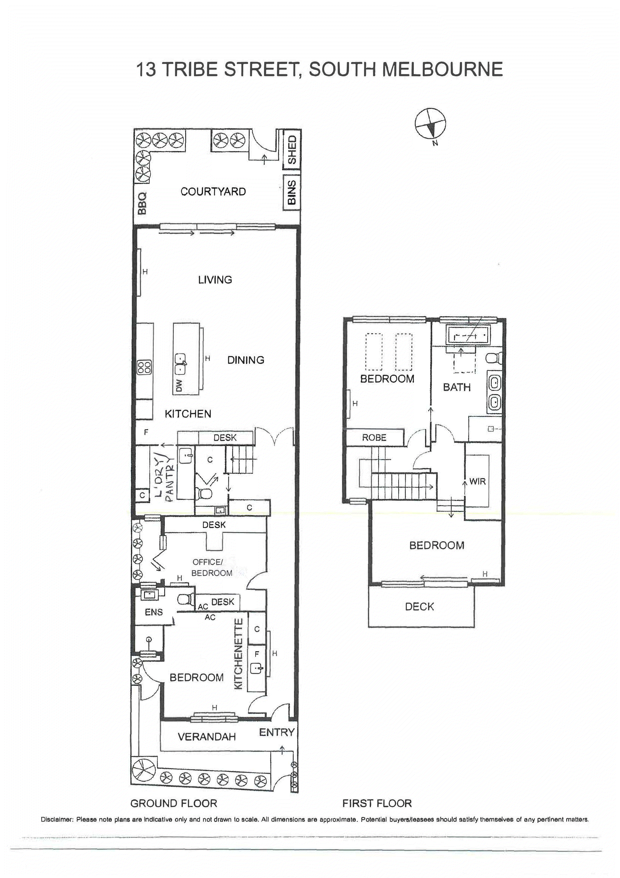 13 Tribe Street, SOUTH MELBOURNE VIC 3205 - Floorplan
