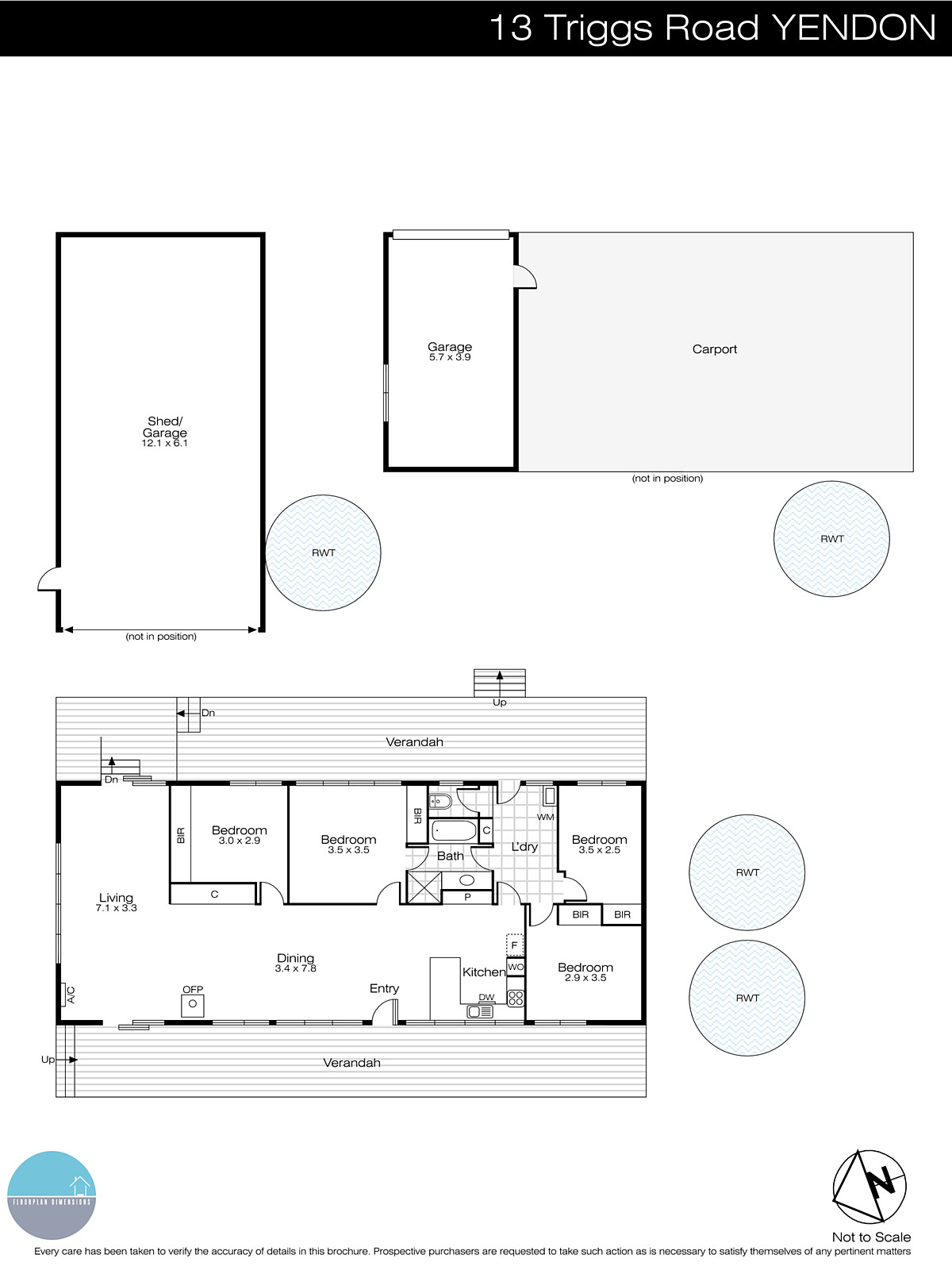 13 Triggs Road, Yendon VIC 3352 - Floorplan