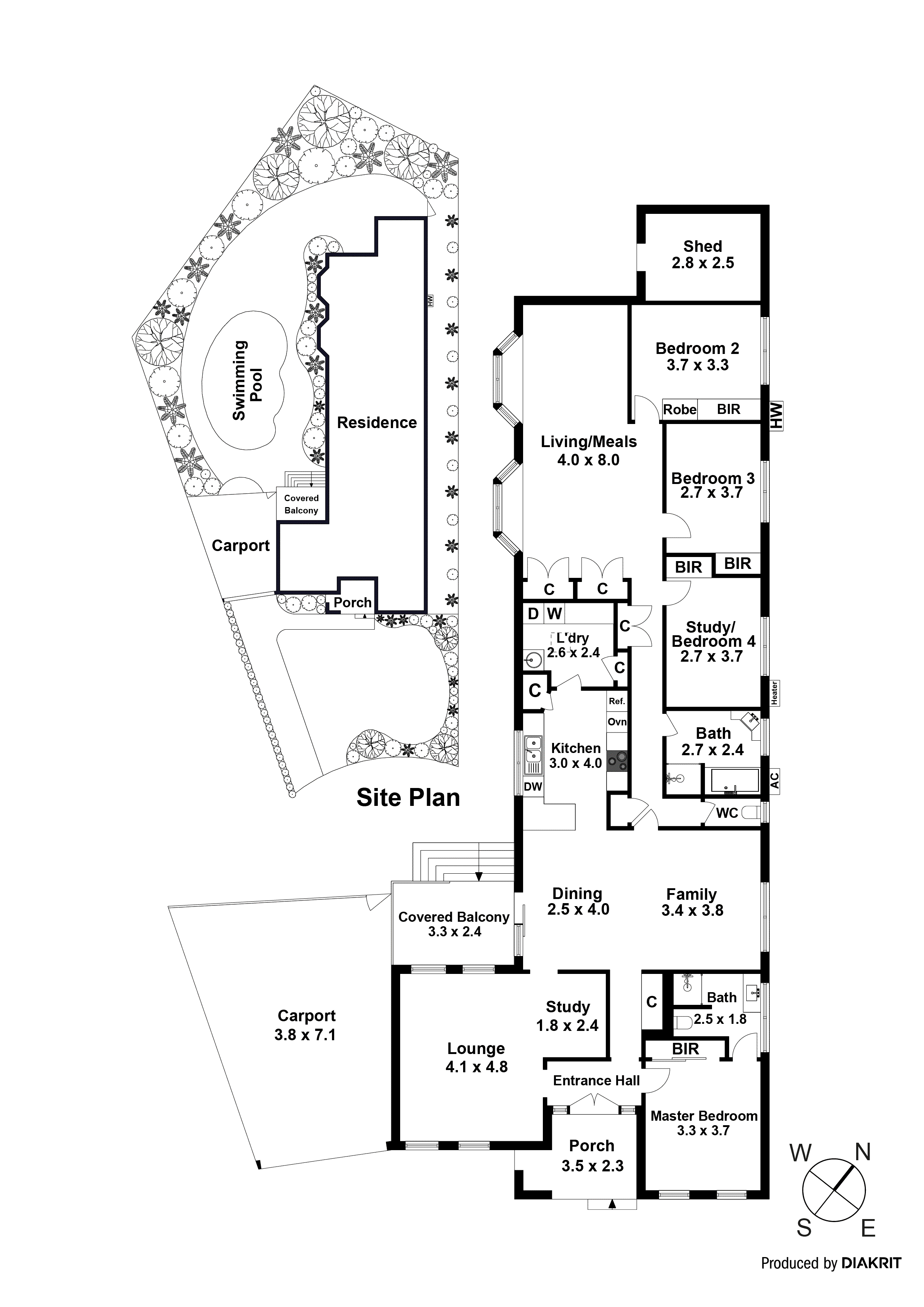 13 Vanessa Crescent, Wheelers Hill VIC 3150 - Floorplan