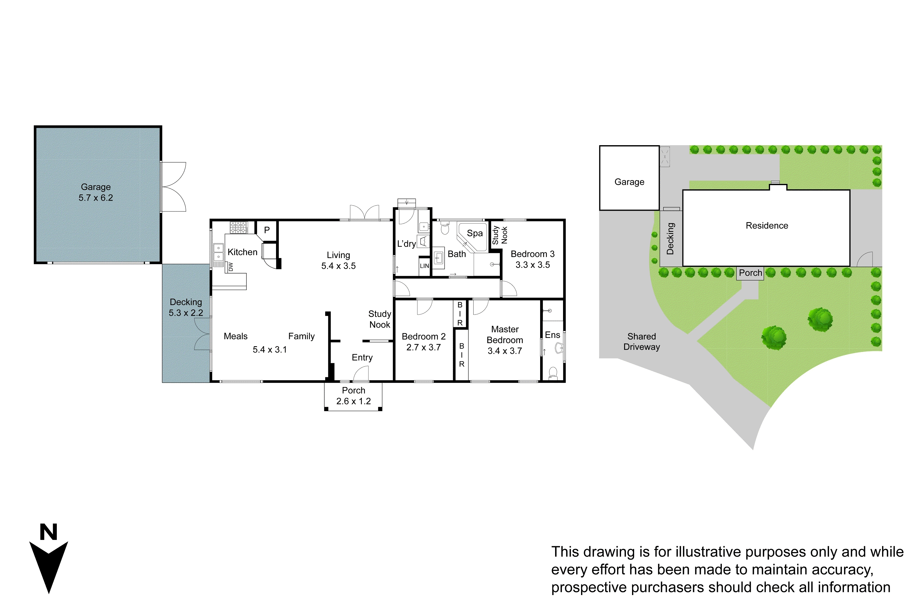 1/3 Vaucluse Court, Wheelers Hill VIC 3150 - Floorplan