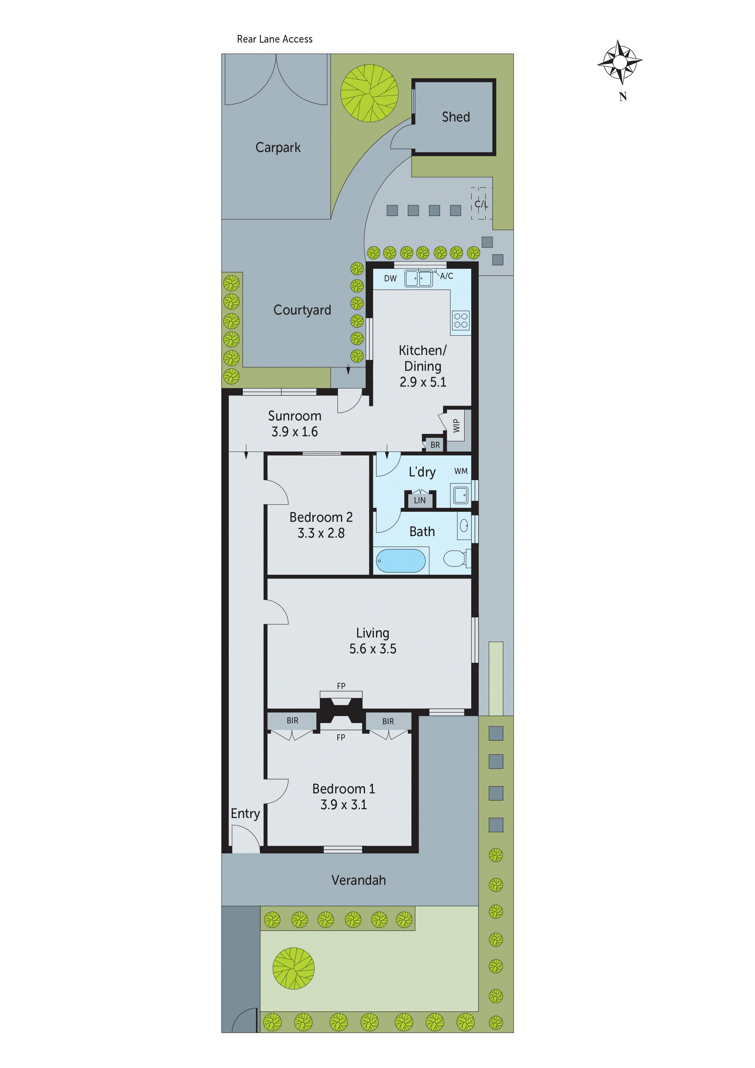13 Virginia Street, Newtown VIC 3220 - Floorplan