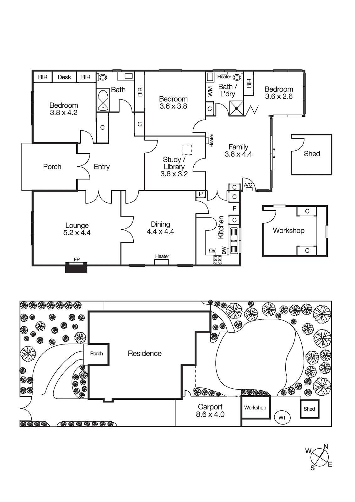 13 Wairoa Avenue, Brighton East VIC 3187 - Floorplan