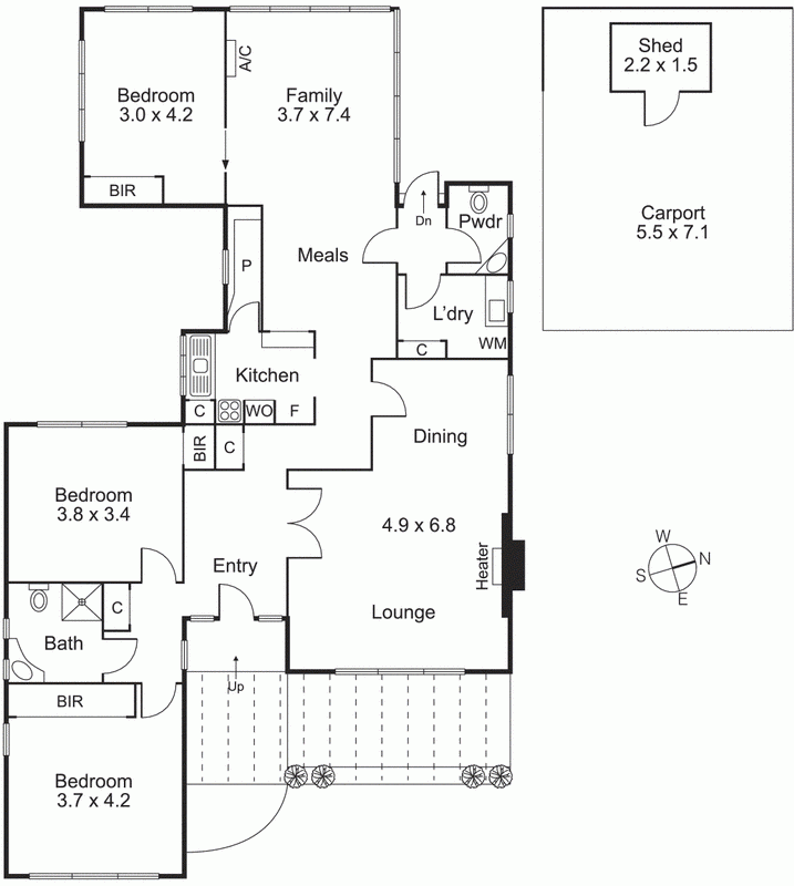 13 Walstab Street, BRIGHTON EAST VIC 3187 - Floorplan