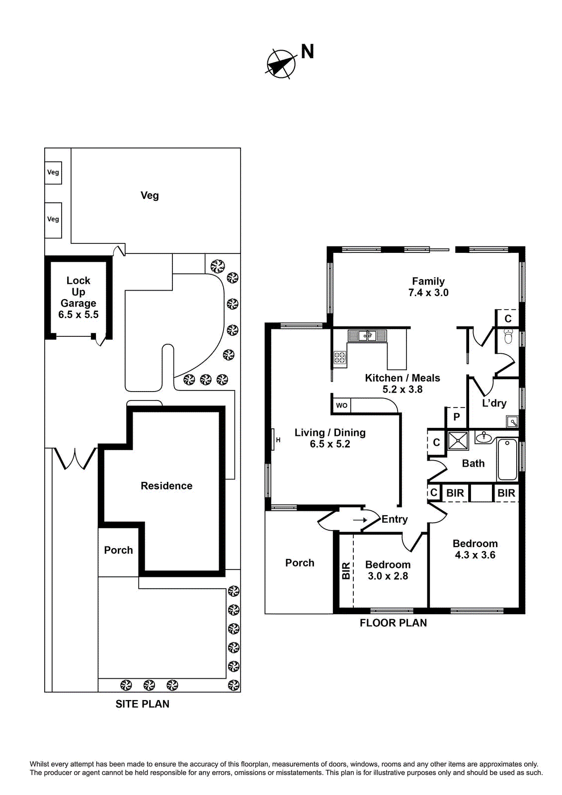 13 Wattle Grove, Seaholme VIC 3018 - Floorplan